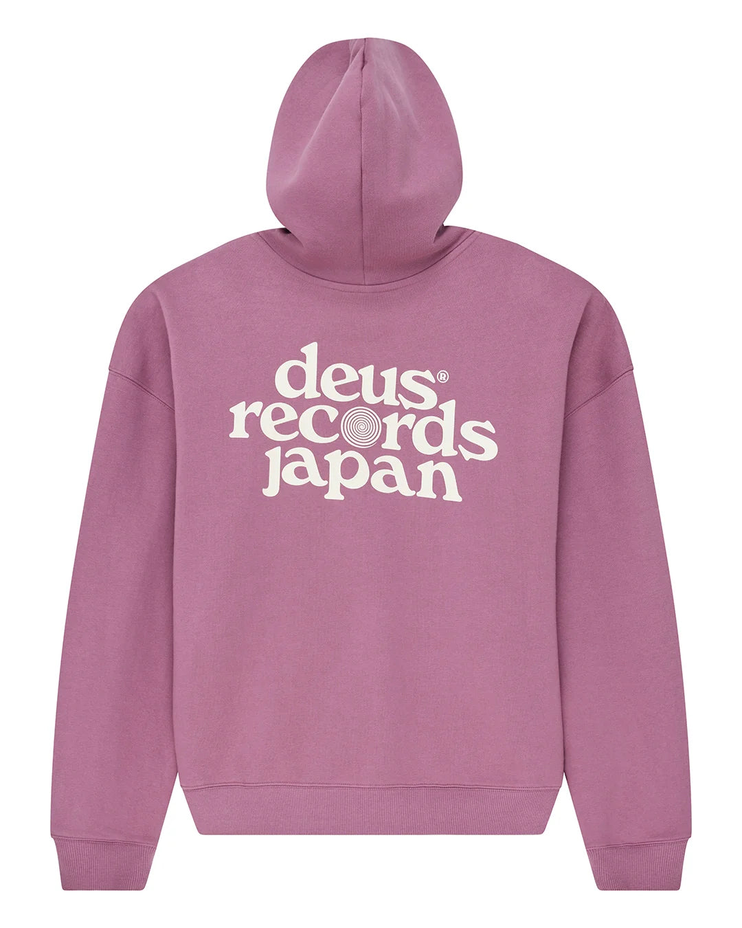 FELPA CON CAPPUCCIO IN COTONE ROSA