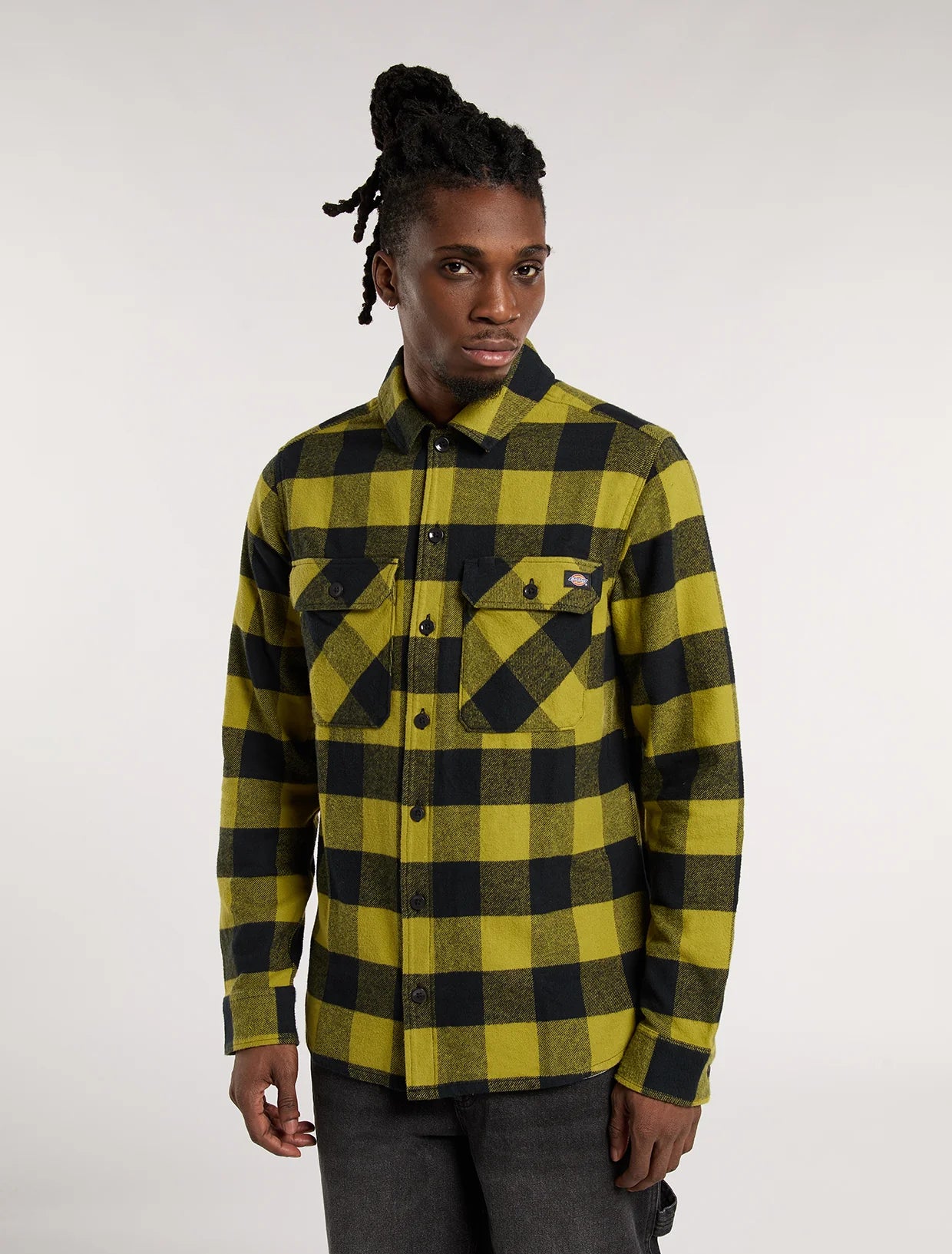 DICKIES - SACRAMENTO SHIRT EVERGREEN SPRIG