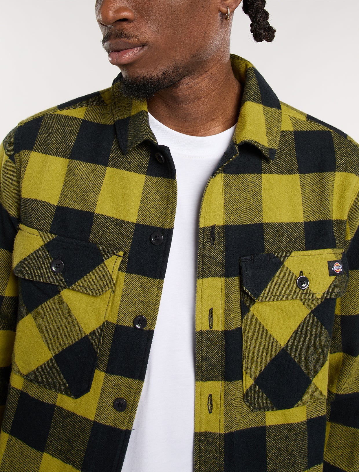 DICKIES - SACRAMENTO SHIRT EVERGREEN SPRIG