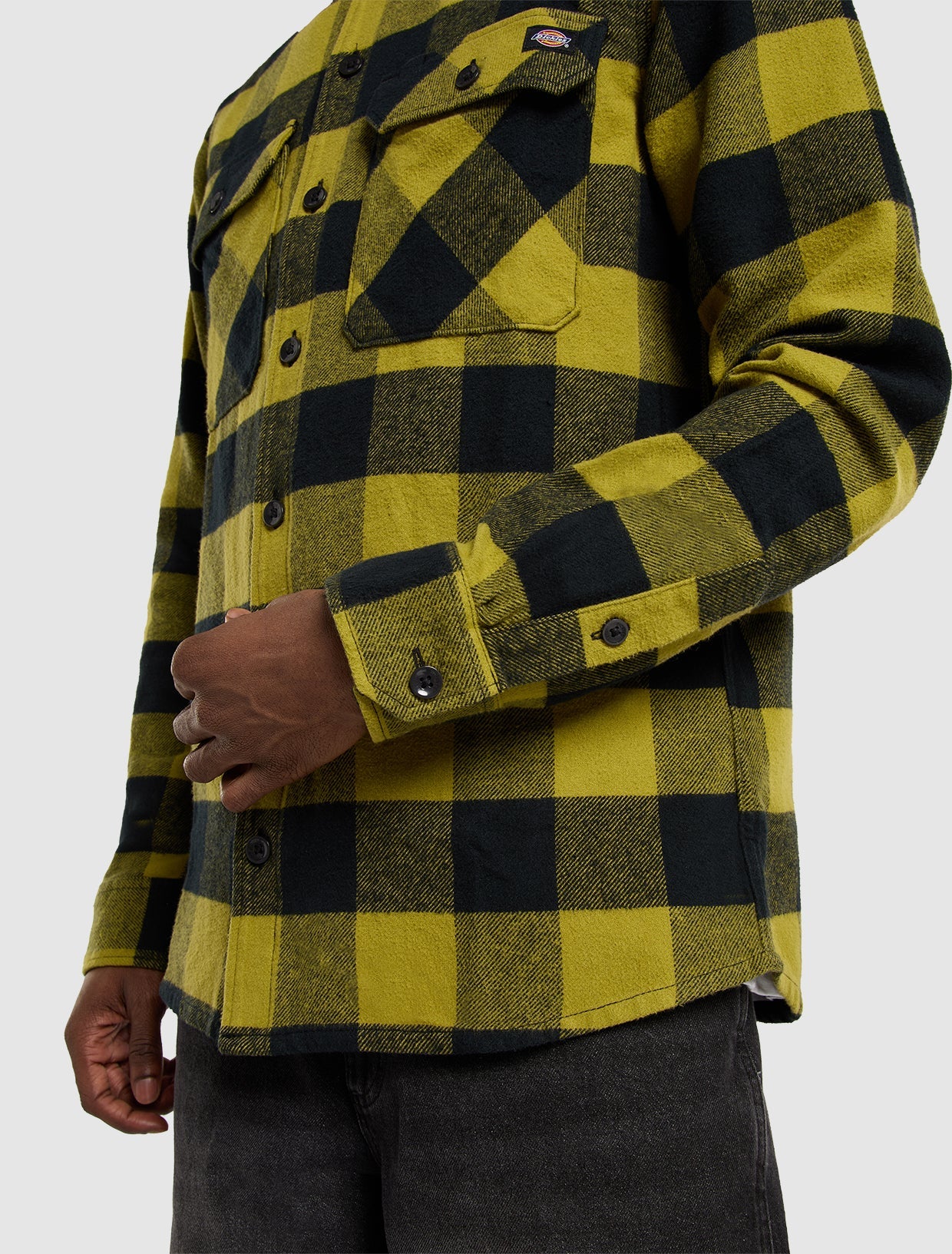 DICKIES - SACRAMENTO SHIRT EVERGREEN SPRIG