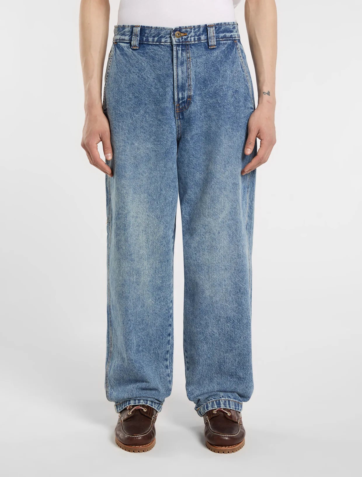DICKIES - MADISON BAGGY FIT DENIM RINSED FADE