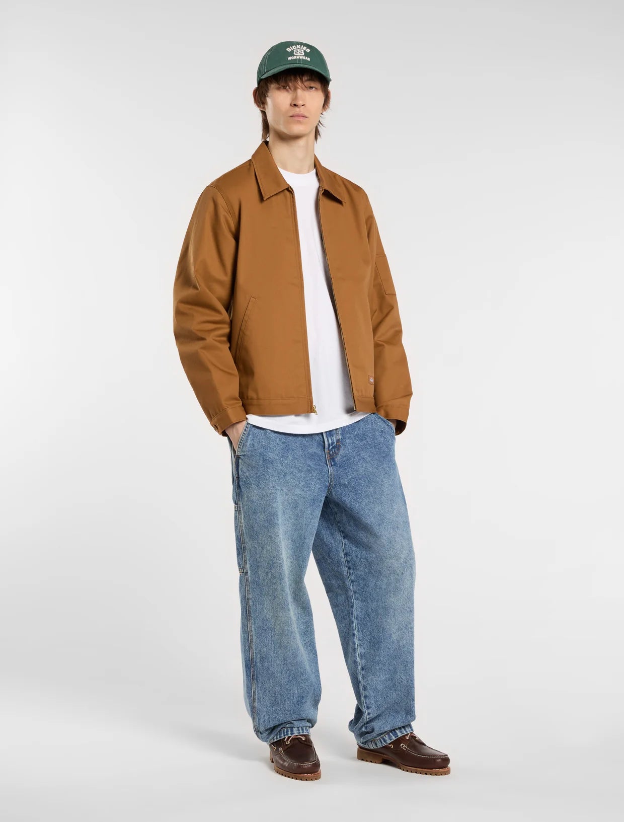 DICKIES - MADISON BAGGY FIT DENIM RINSED FADE
