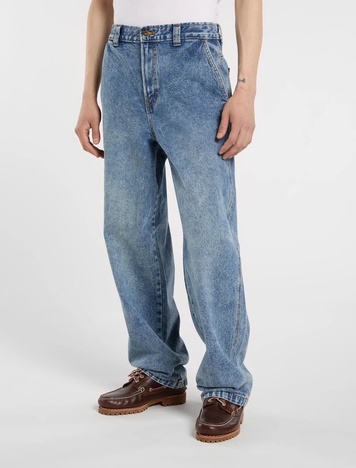 DICKIES - MADISON BAGGY FIT DENIM RINSED FADE