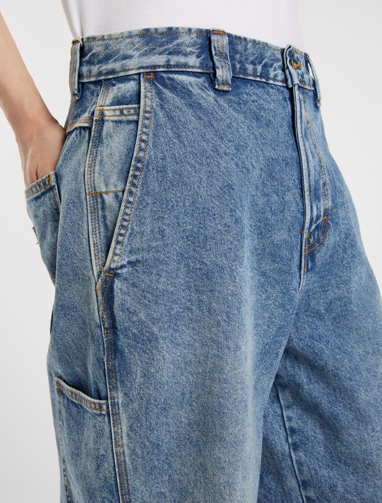 DICKIES - MADISON BAGGY FIT DENIM RINSED FADE