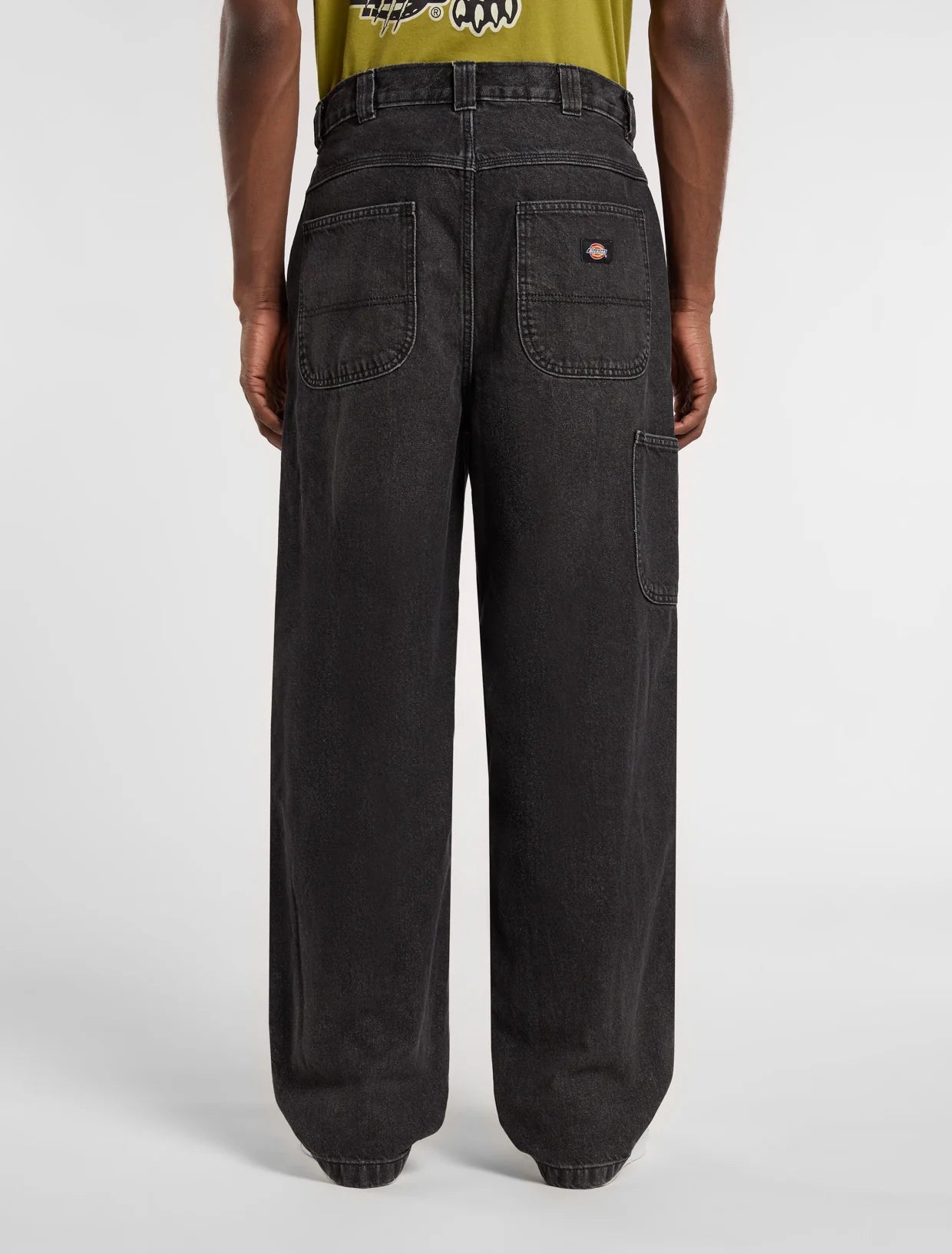 DICKIES - MADISON BAGGY FIT DENIM BLACK WASH FADED