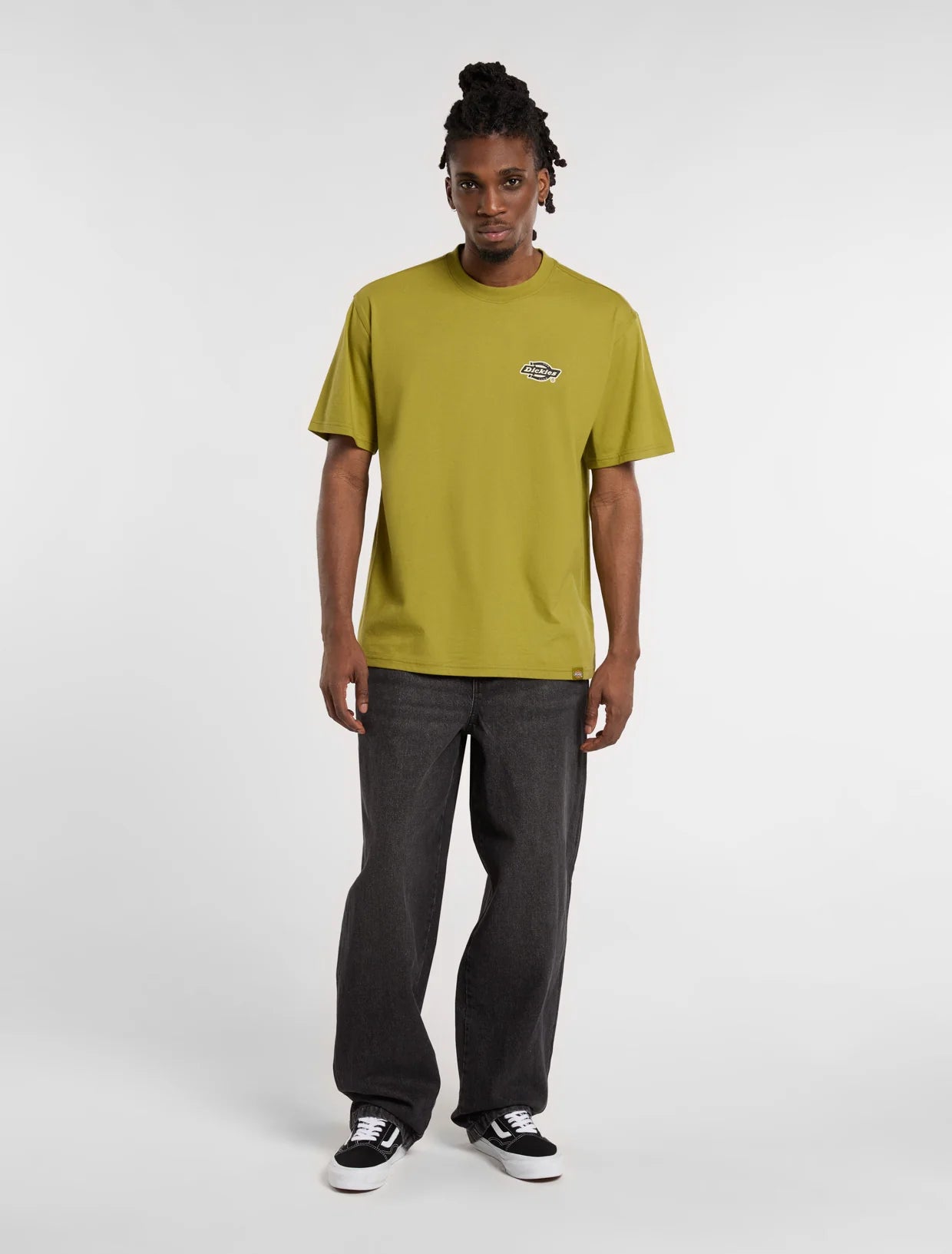 DICKIES - MADISON BAGGY FIT DENIM BLACK WASH FADED