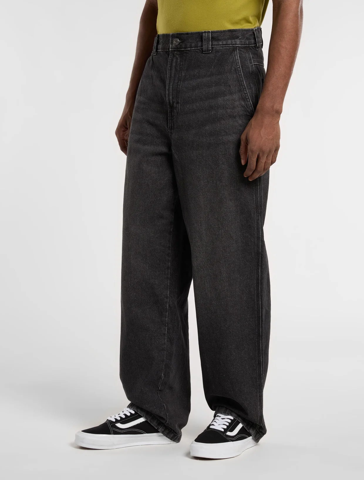 DICKIES - MADISON BAGGY FIT DENIM BLACK WASH FADED