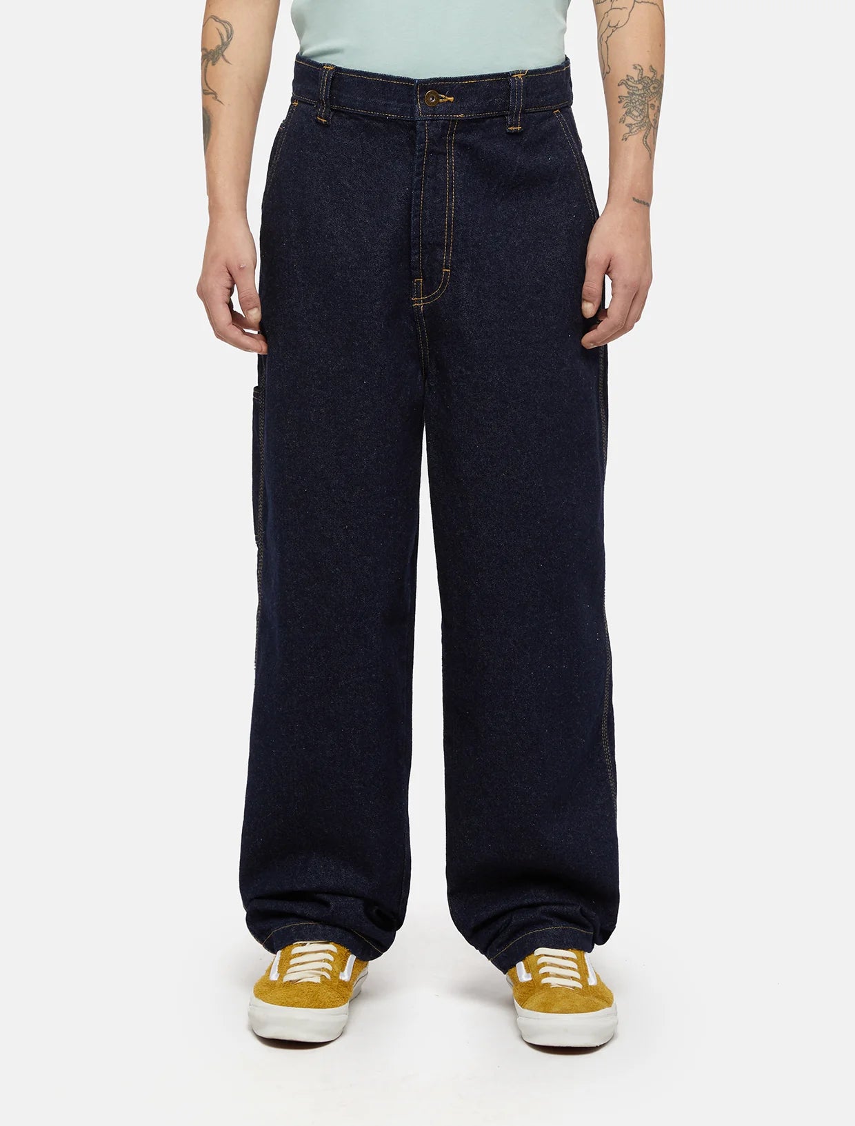 DICKIES - MADISON BAGGY FIT DENIM RINSED