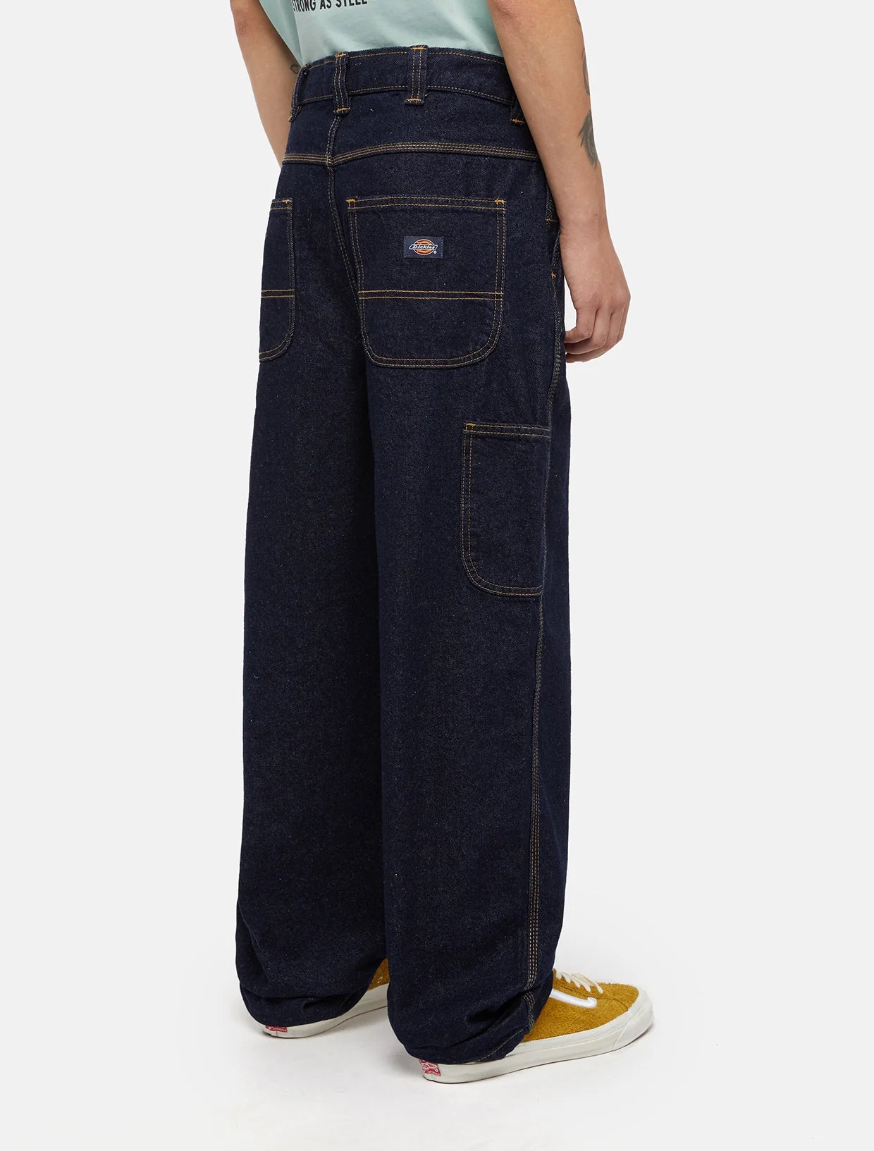 DICKIES - MADISON BAGGY FIT DENIM RINSED