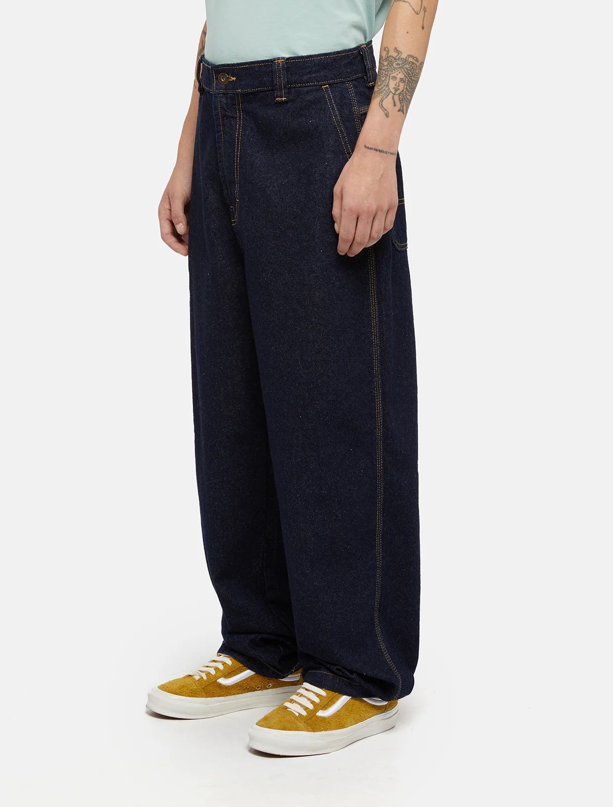 DICKIES - MADISON BAGGY FIT DENIM RINSED