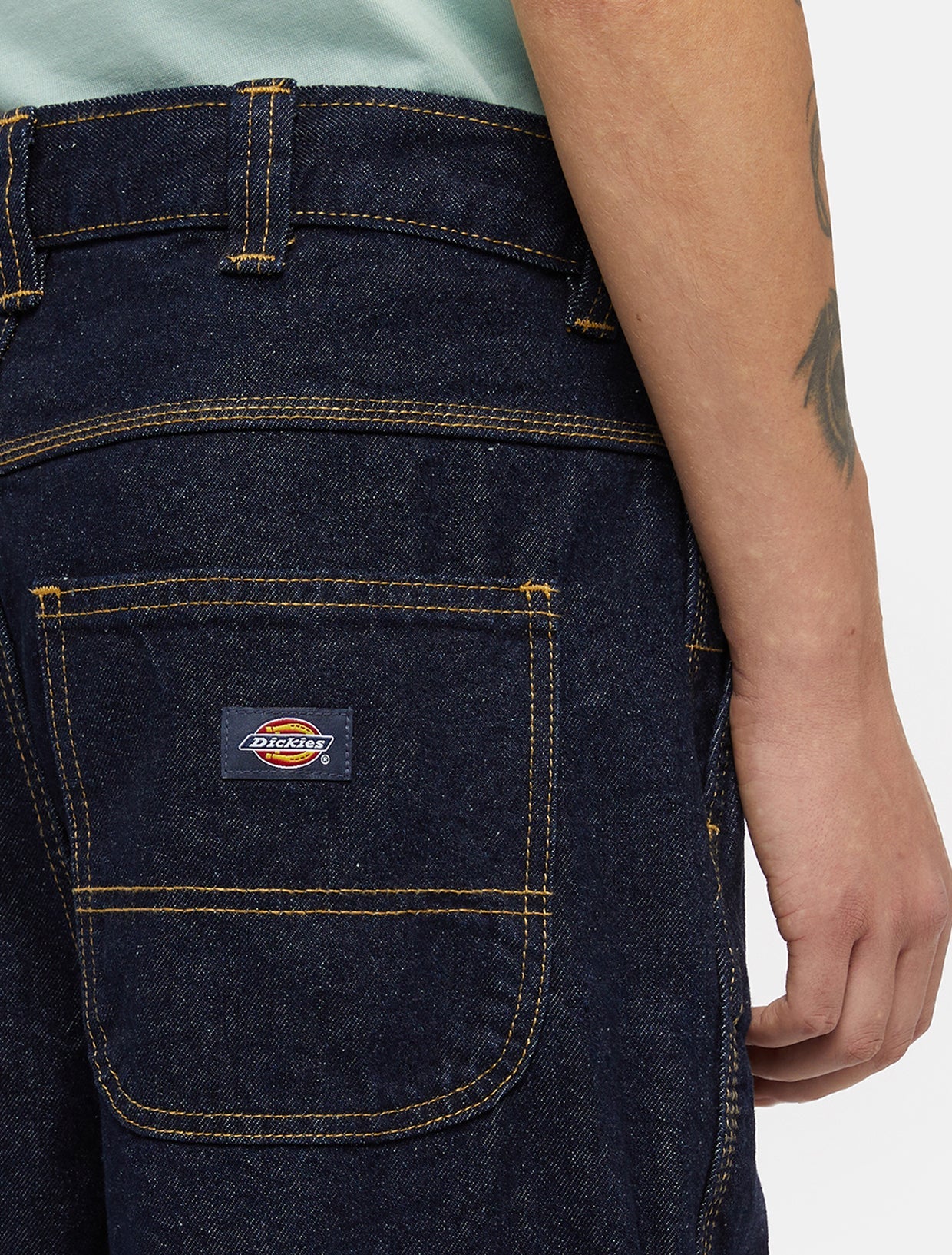 DICKIES - MADISON BAGGY FIT DENIM RINSED