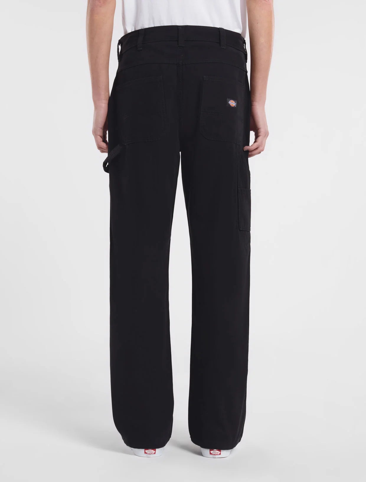 PANTALONI IN TELA LEGGERA DI COTONE NERO