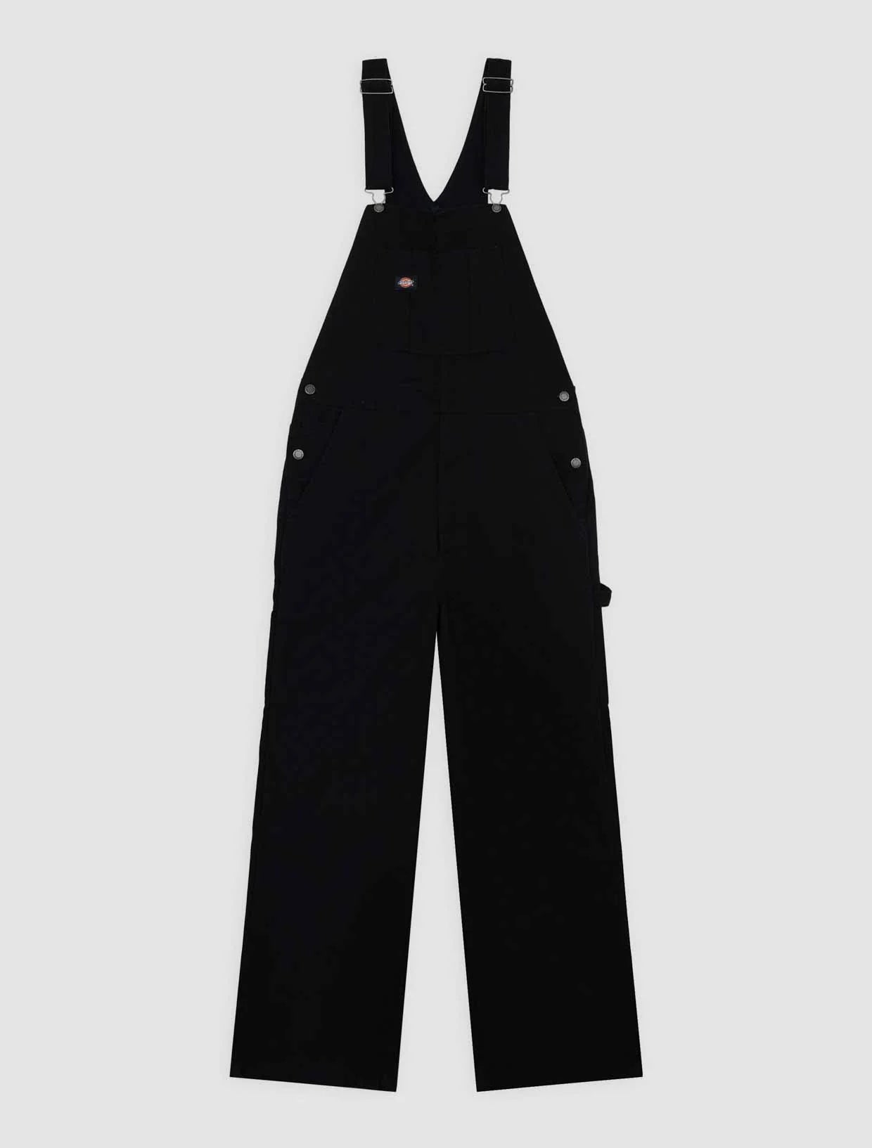 SALOPETTE LOOSE FIT CANVAS NERO