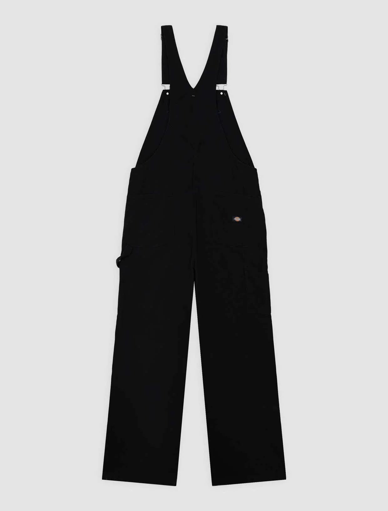 SALOPETTE LOOSE FIT CANVAS NERO