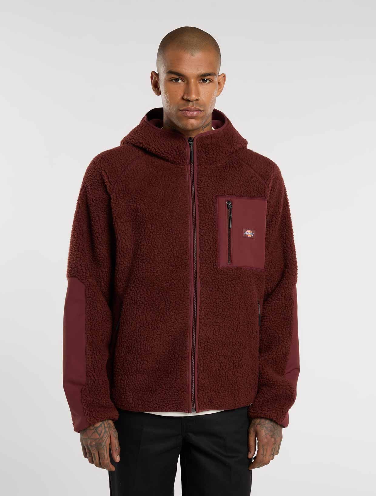 DICKIES - CENTRAL HIGH PILE HOODED ANDORRA
