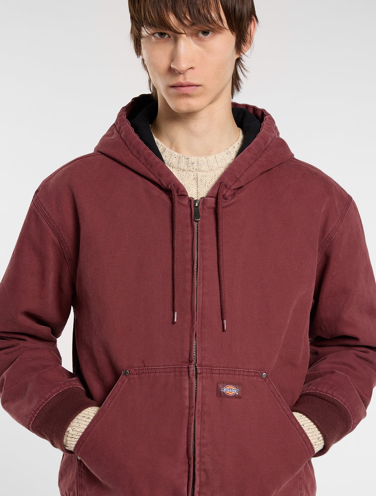 DICKIES - HILHAM HOODED CANVAS JACKET ANDORRA