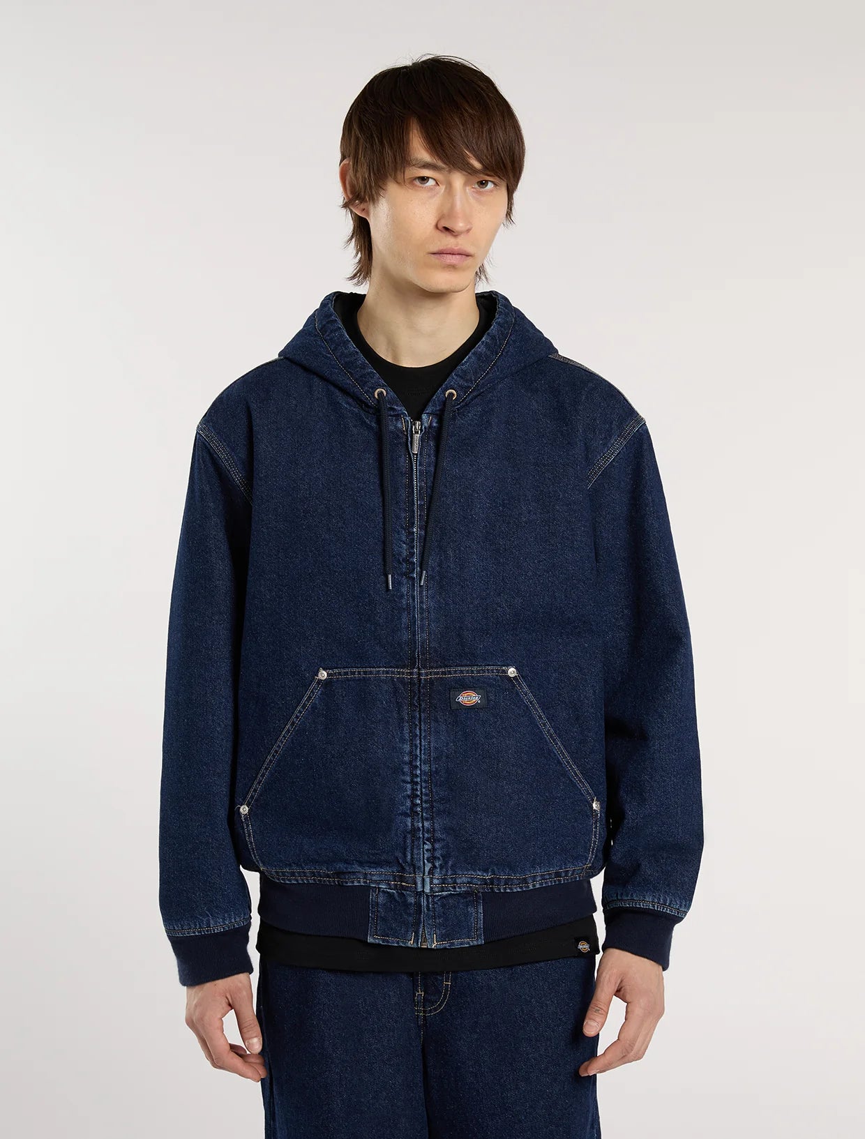DICKIES - HILHAM HOODED JACKET DARK INDIGO