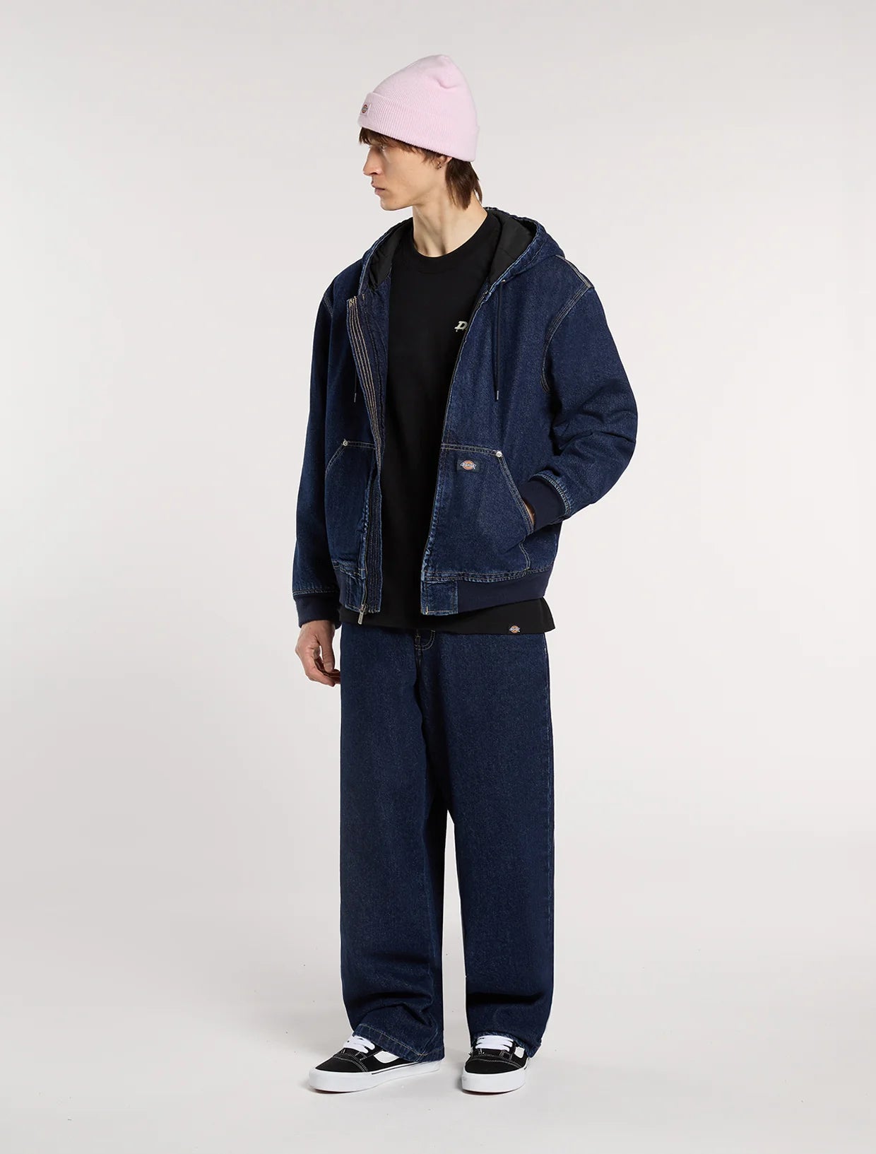 DICKIES - HILHAM HOODED JACKET DARK INDIGO