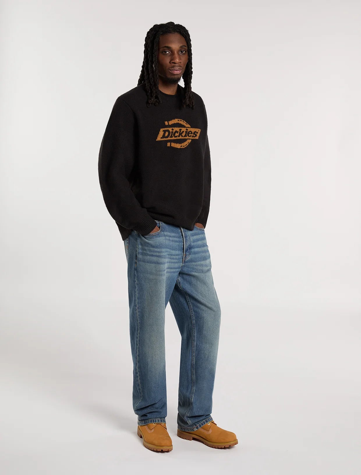 DICKIES - RUSTON SWEATER BLACK