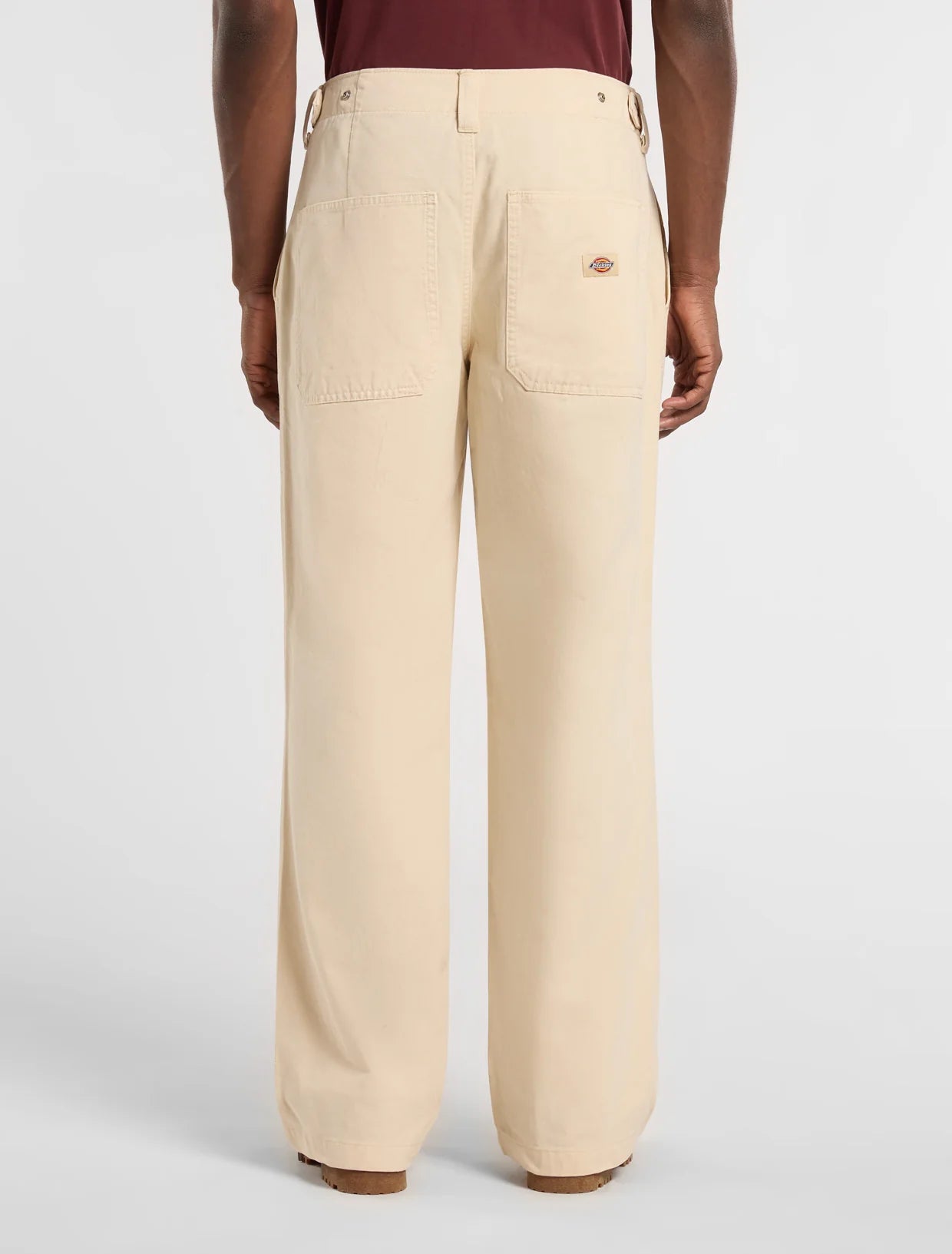 PANTALONI TRUCK IN COTONE SABBIA