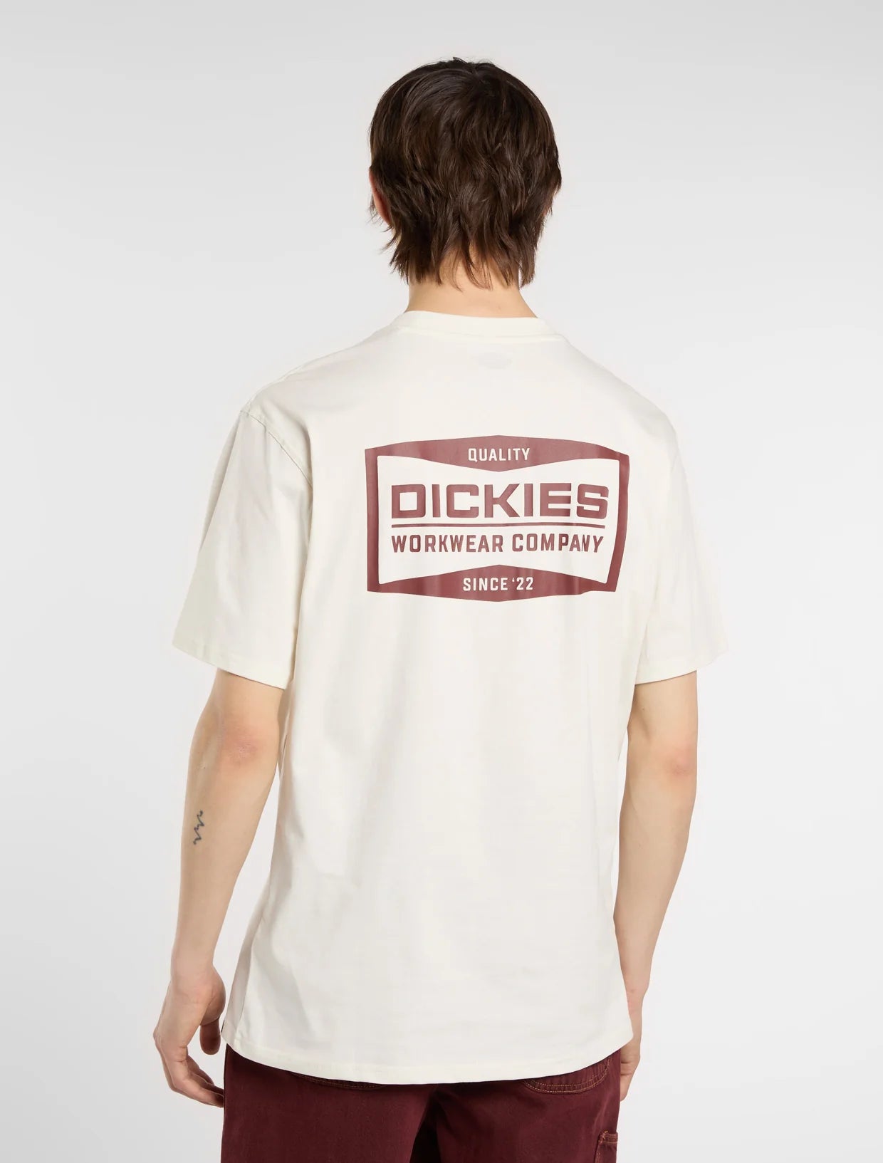 DICKIES - BOLIVAR TEE SS EGRET