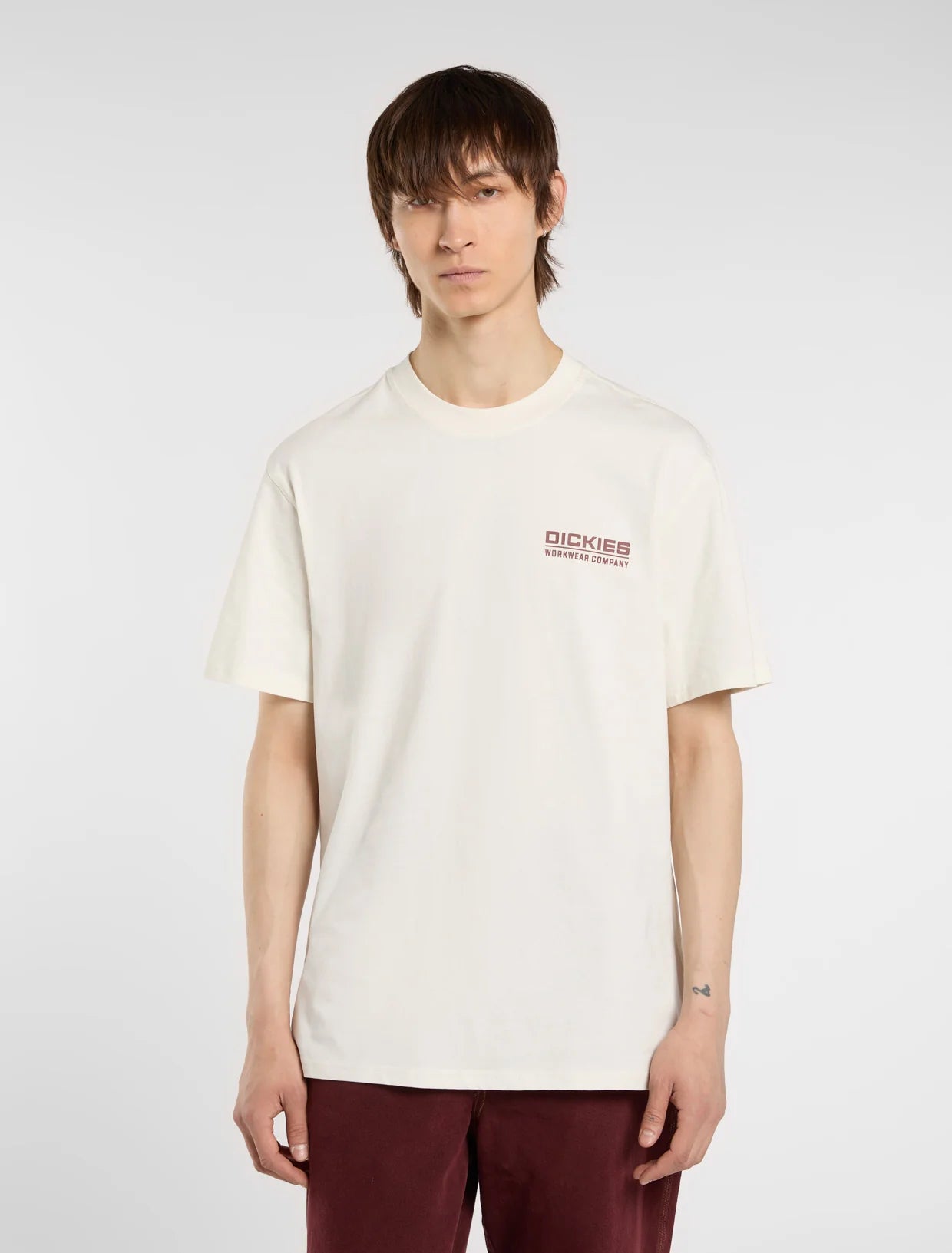 DICKIES - BOLIVAR TEE SS EGRET