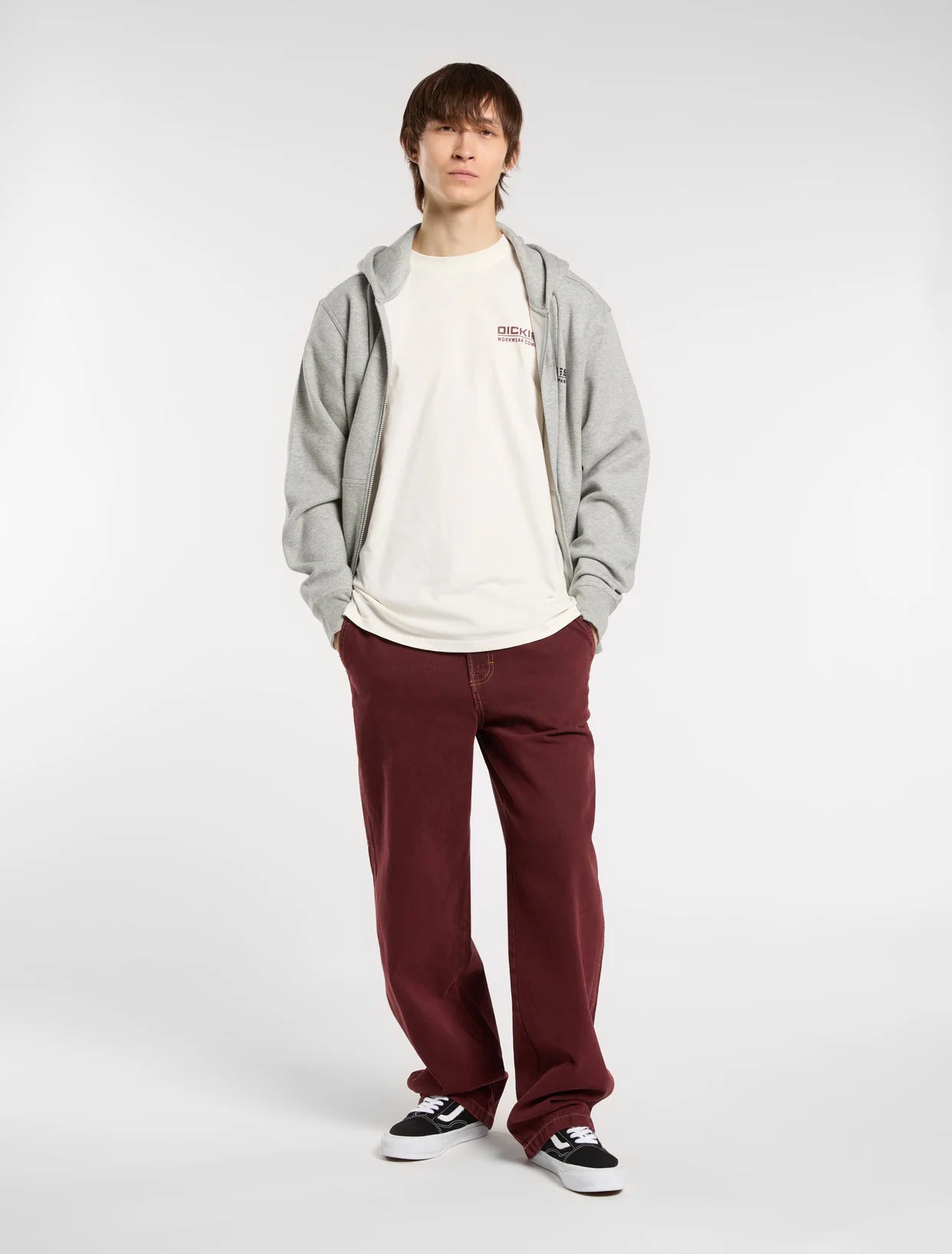 DICKIES - BOLIVAR TEE SS EGRET