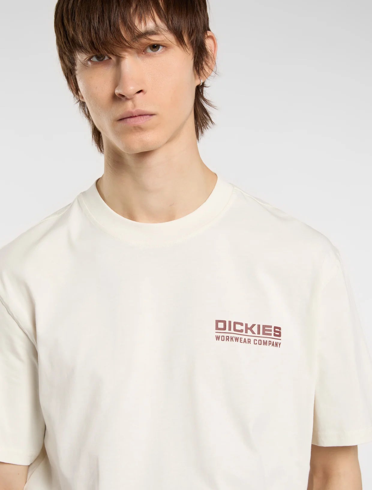 DICKIES - BOLIVAR TEE SS EGRET