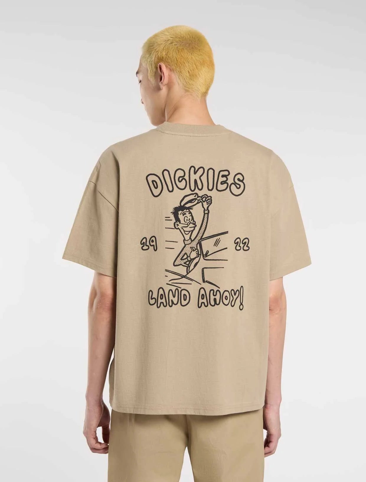 DICKIES - DECARTUVILLE TEE SS DESERT SAND