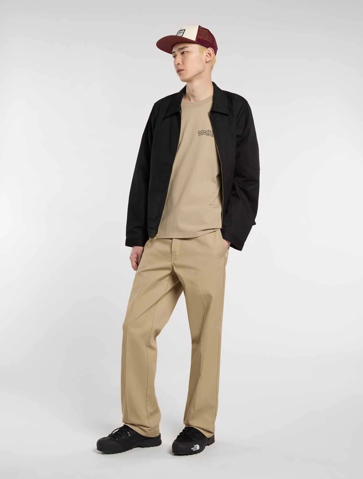 DICKIES - DECARTUVILLE TEE SS DESERT SAND