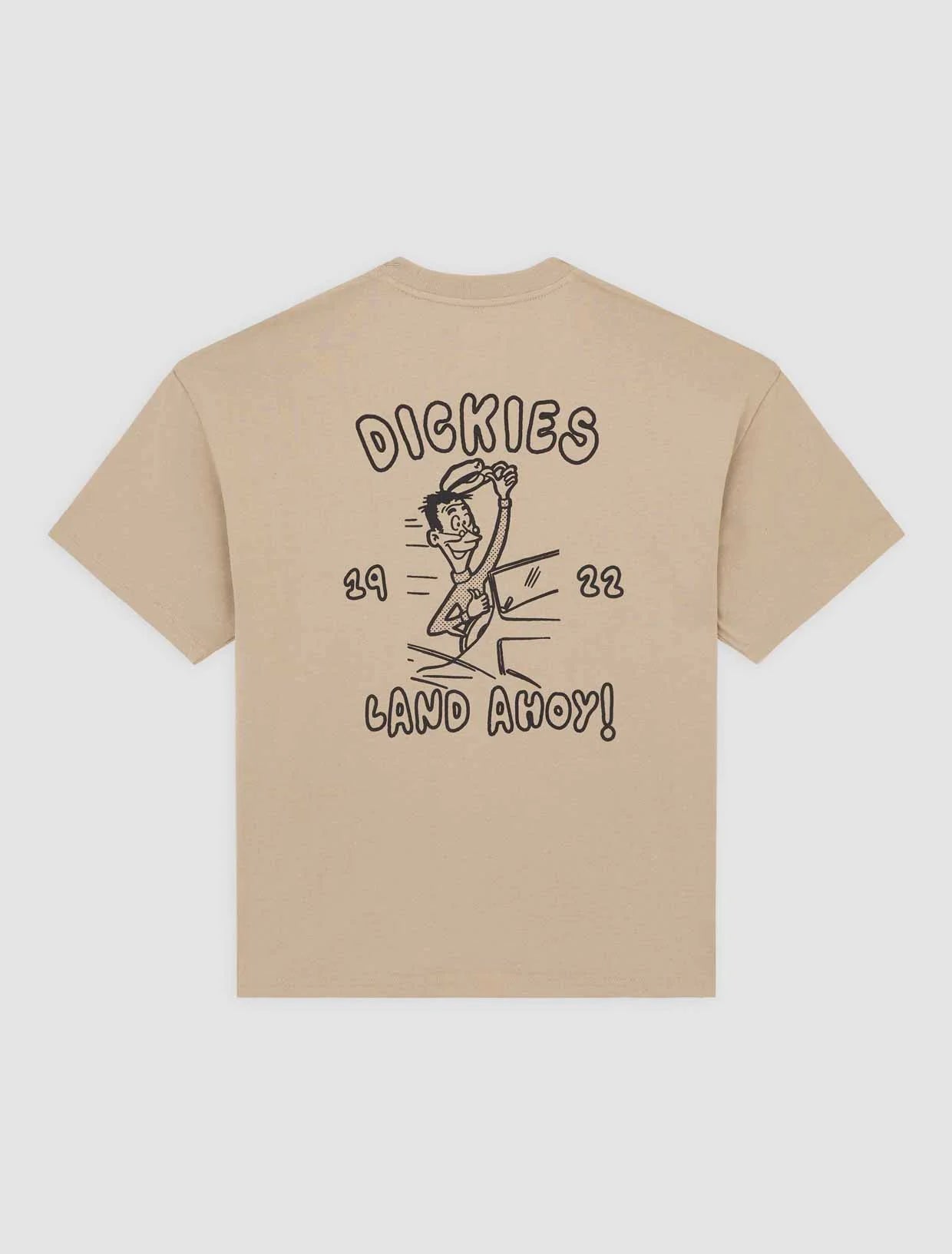 DICKIES - DECARTUVILLE TEE SS DESERT SAND