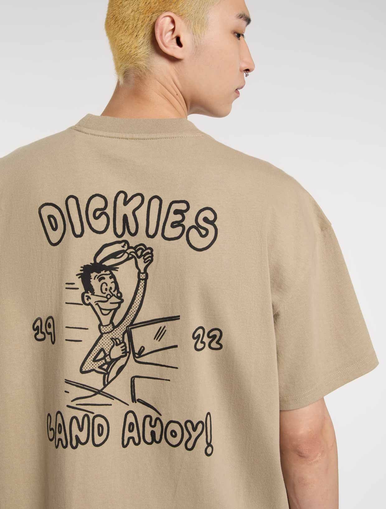 DICKIES - DECARTUVILLE TEE SS DESERT SAND
