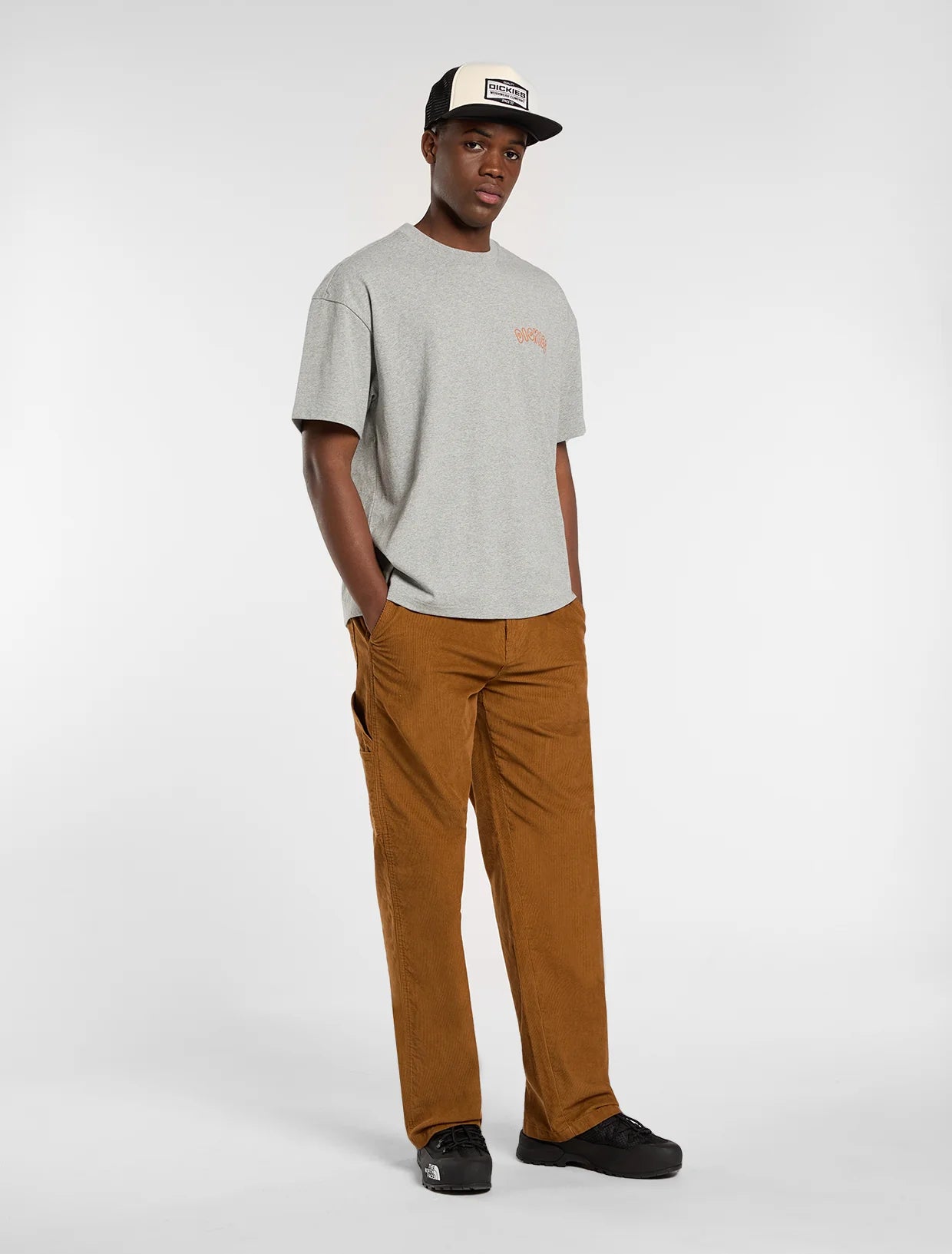 DICKIES - DECARTUVILLE TEE SS GREY MELANGE