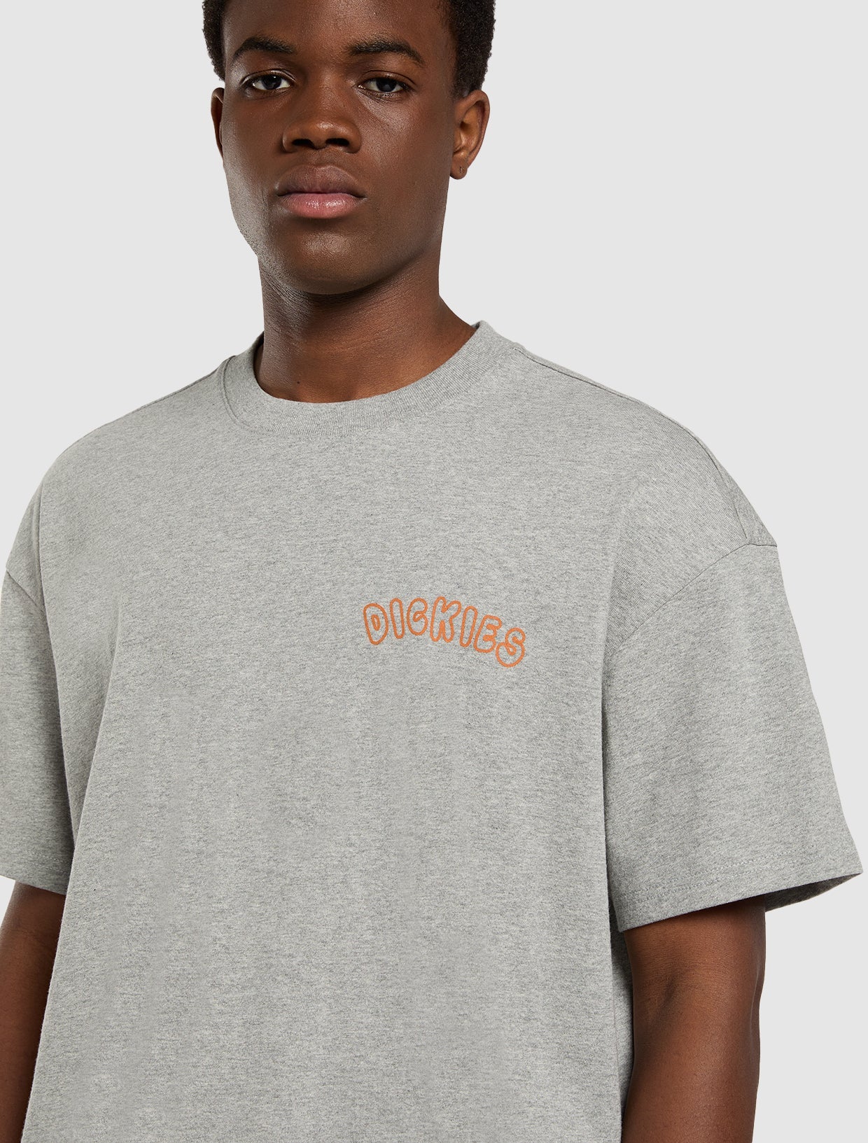 DICKIES - DECARTUVILLE TEE SS GREY MELANGE