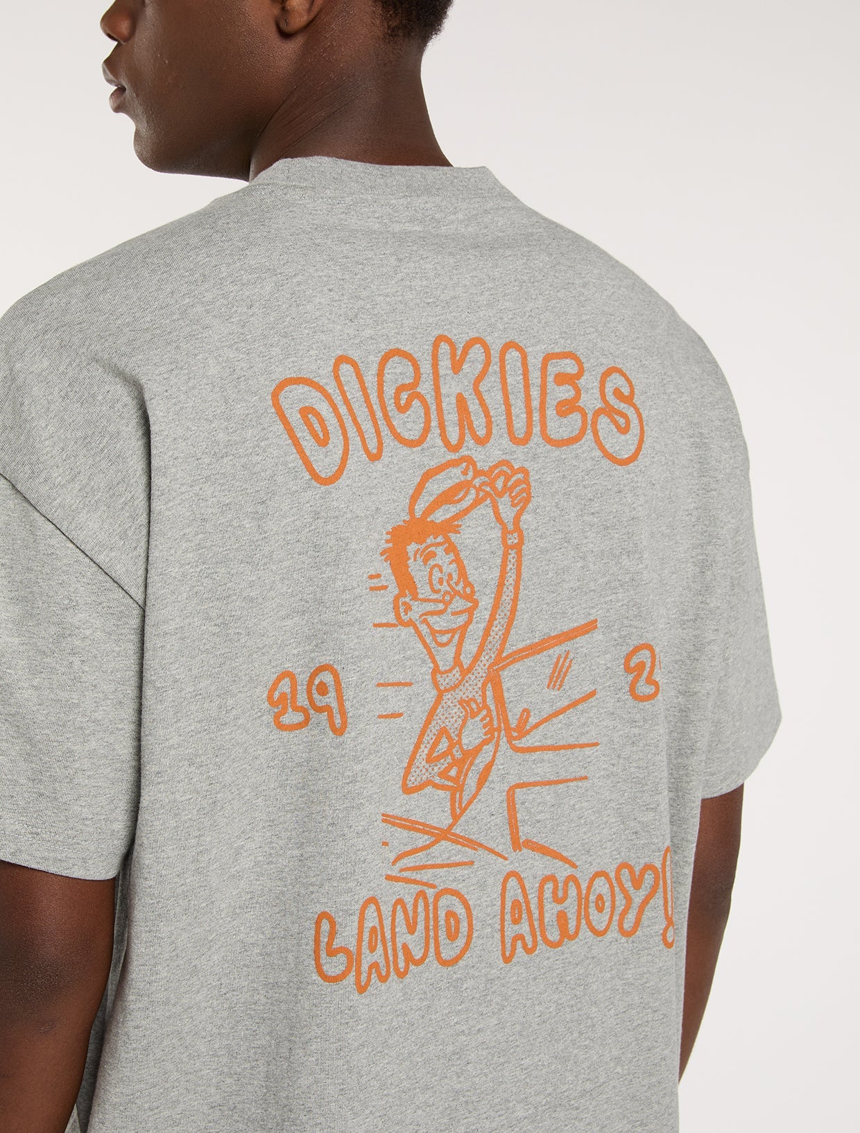 DICKIES - DECARTUVILLE TEE SS GREY MELANGE