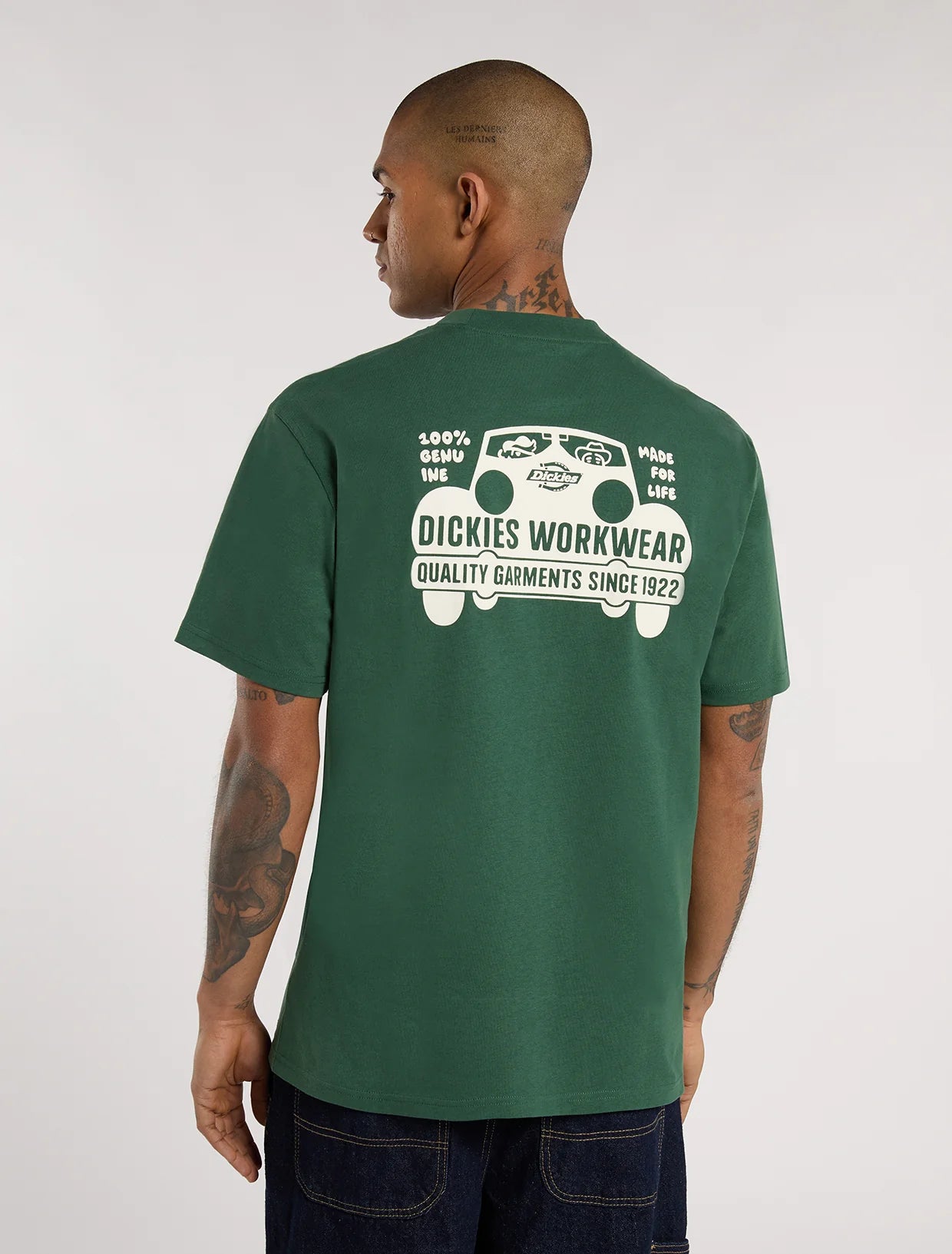 DICKIES - GORDONSVILLE TEE SS PINE NEEDLE GREEN