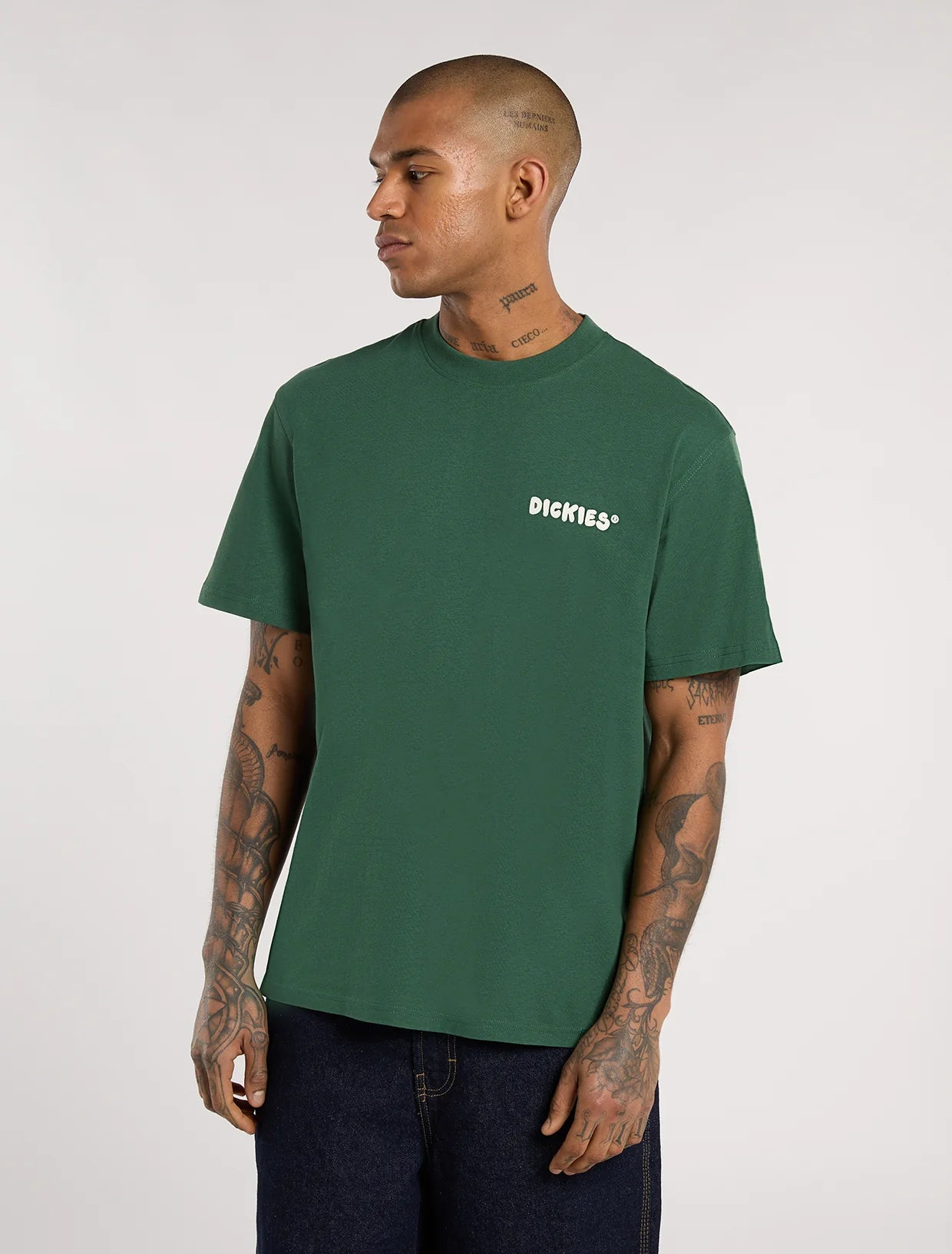 DICKIES - GORDONSVILLE TEE SS PINE NEEDLE GREEN