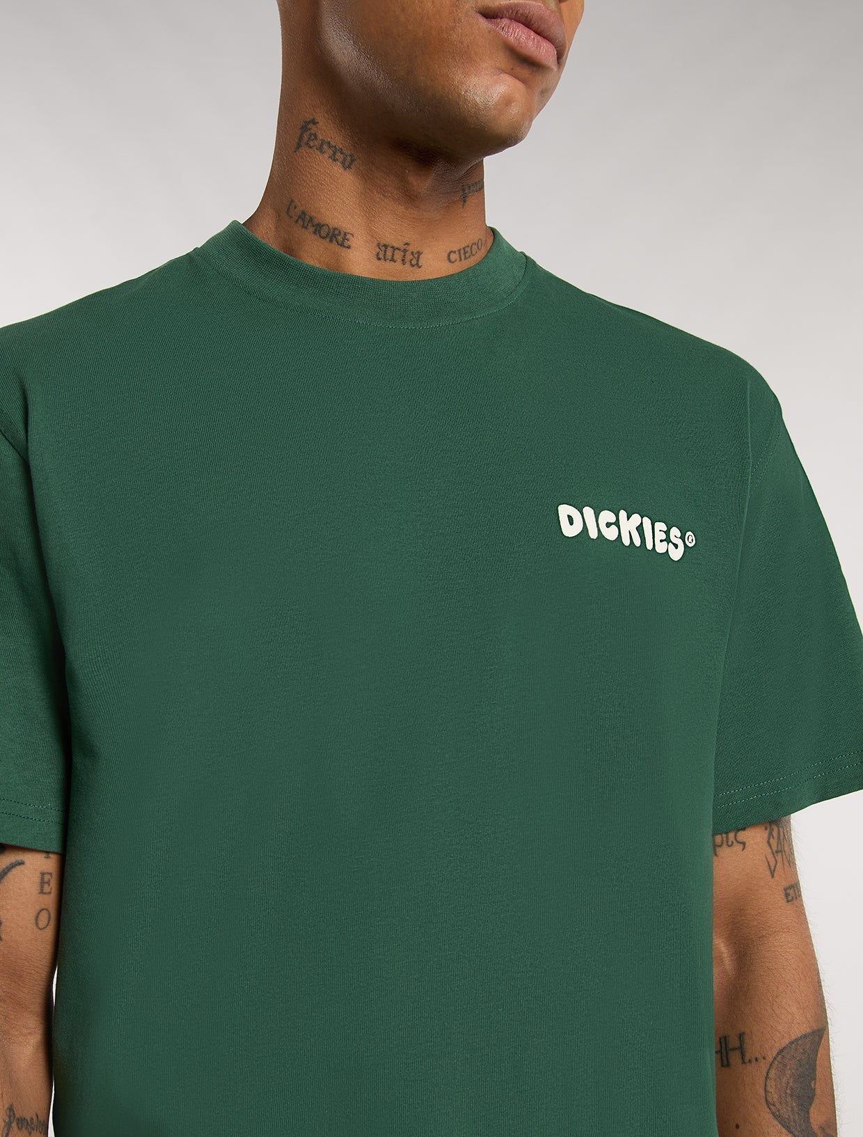 DICKIES - GORDONSVILLE TEE SS PINE NEEDLE GREEN