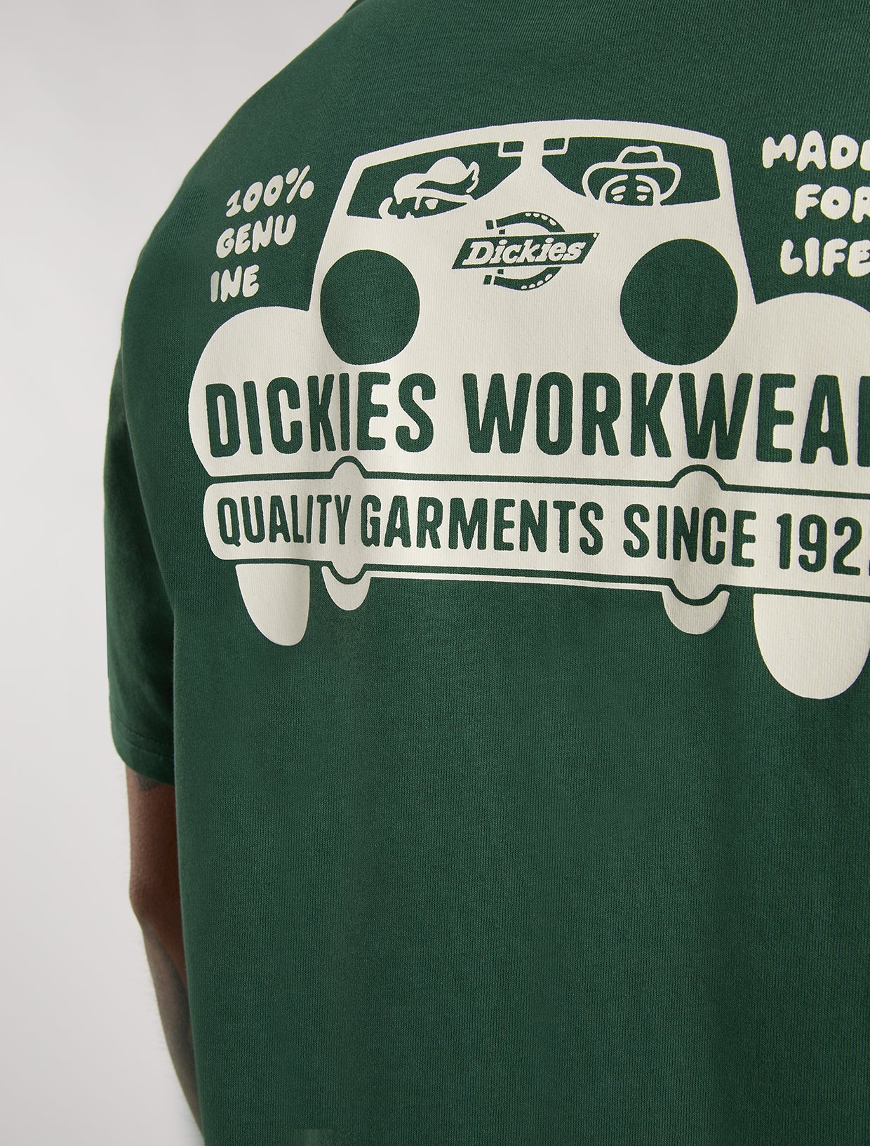 DICKIES - GORDONSVILLE TEE SS PINE NEEDLE GREEN
