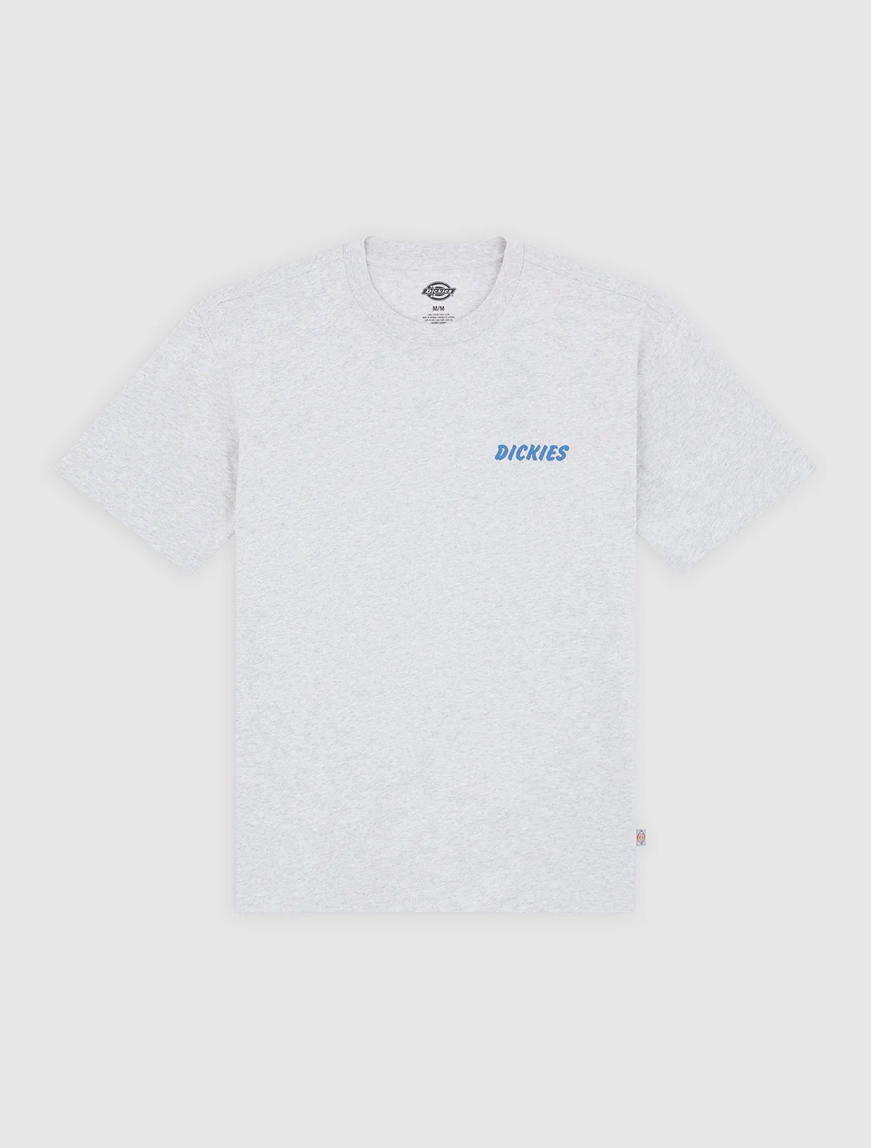 T-SHIRT DRY RIDGE IN COTONE GRIGIO CHIARO