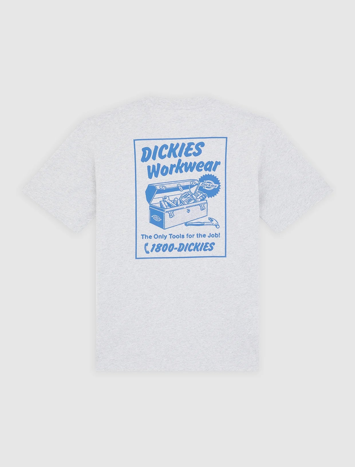 T-SHIRT DRY RIDGE IN COTONE GRIGIO CHIARO
