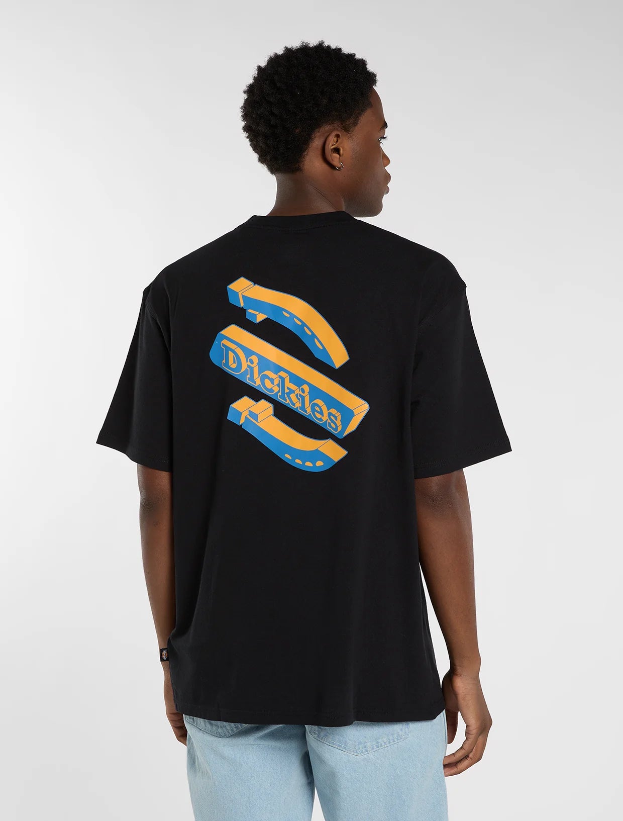 T-SHIRT THORNVILLE IN COTONE NERO