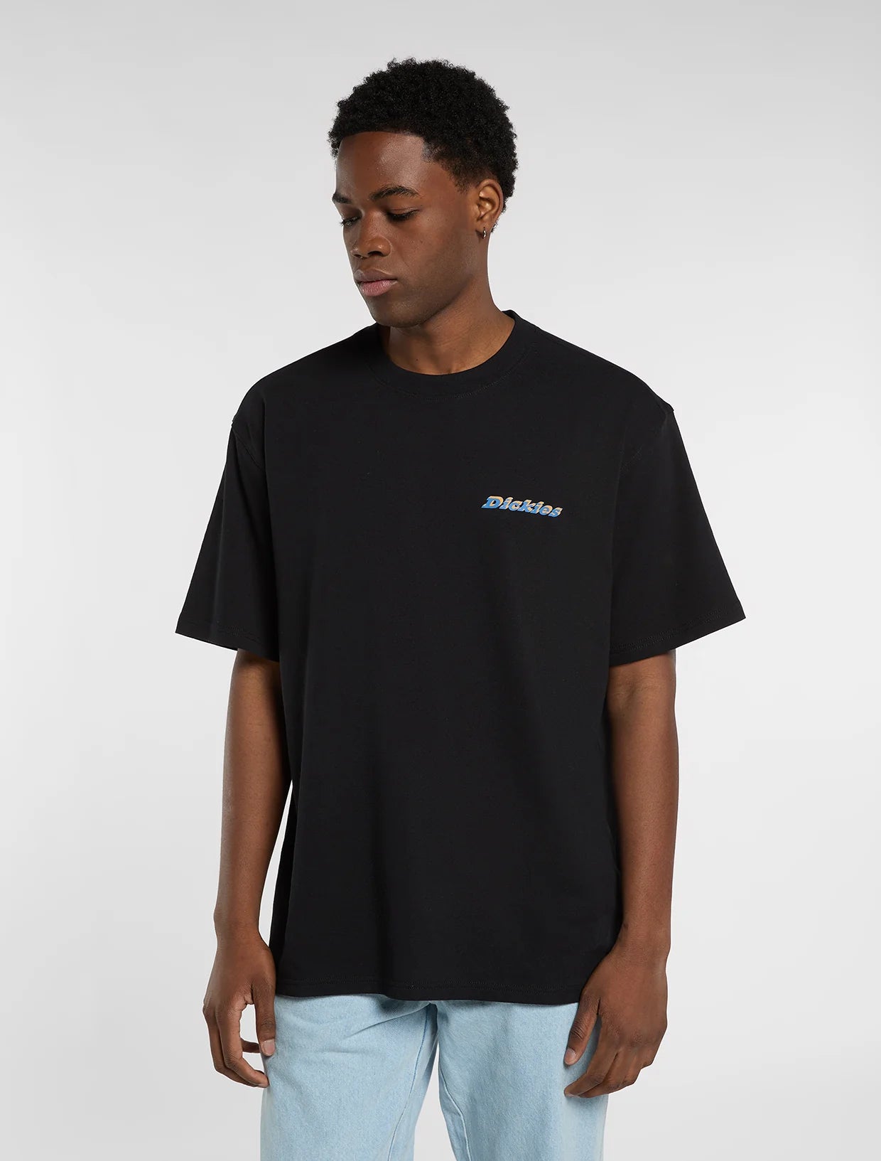 T-SHIRT THORNVILLE IN COTONE NERO