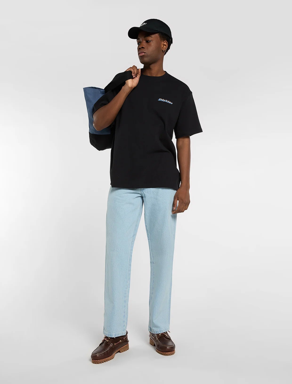 T-SHIRT THORNVILLE IN COTONE NERO