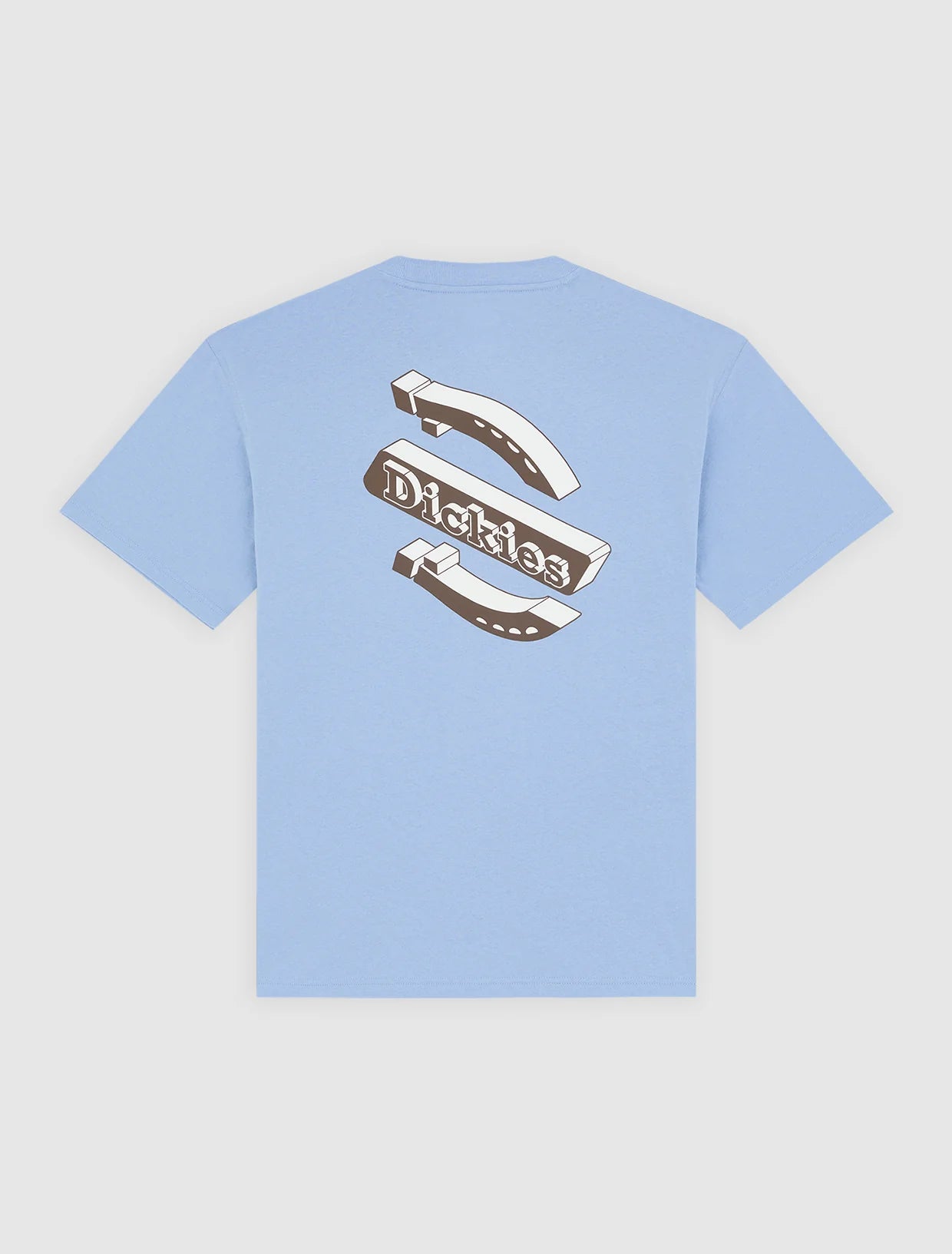 T-SHIRT THORNVILLE IN COTONE BLU CIELO