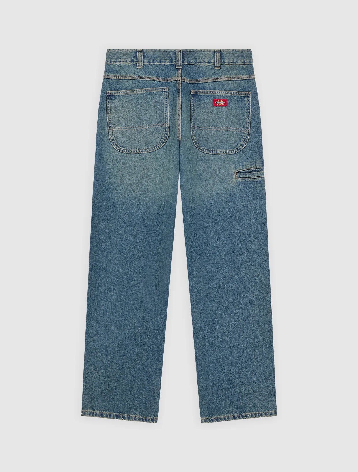 JEANS BAGGY TAPERED BLU TINTO KHAKI