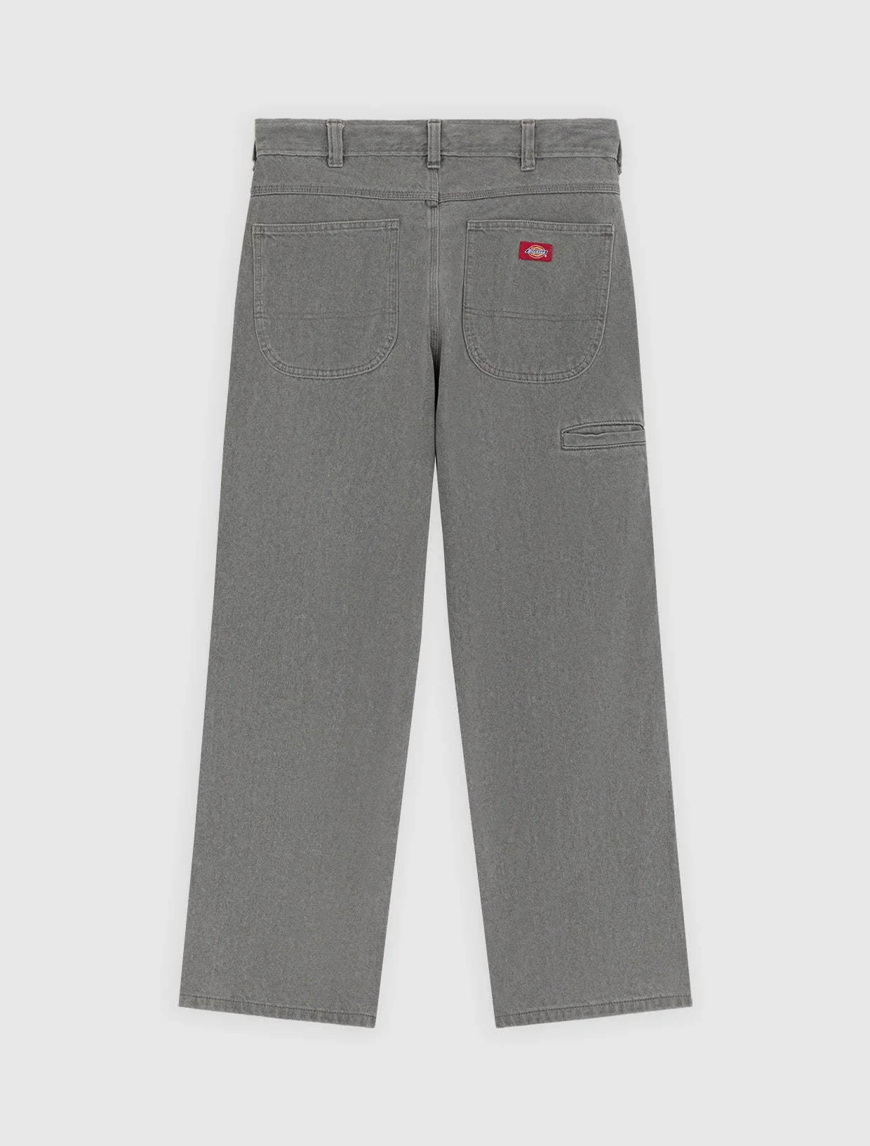 JEANS DRITTI DOUBLE KNEE LOOSE GRIGIO LAVATO