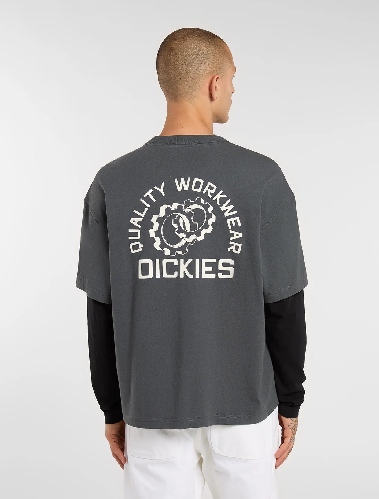 T-SHIRT 2-IN-1 NERA
