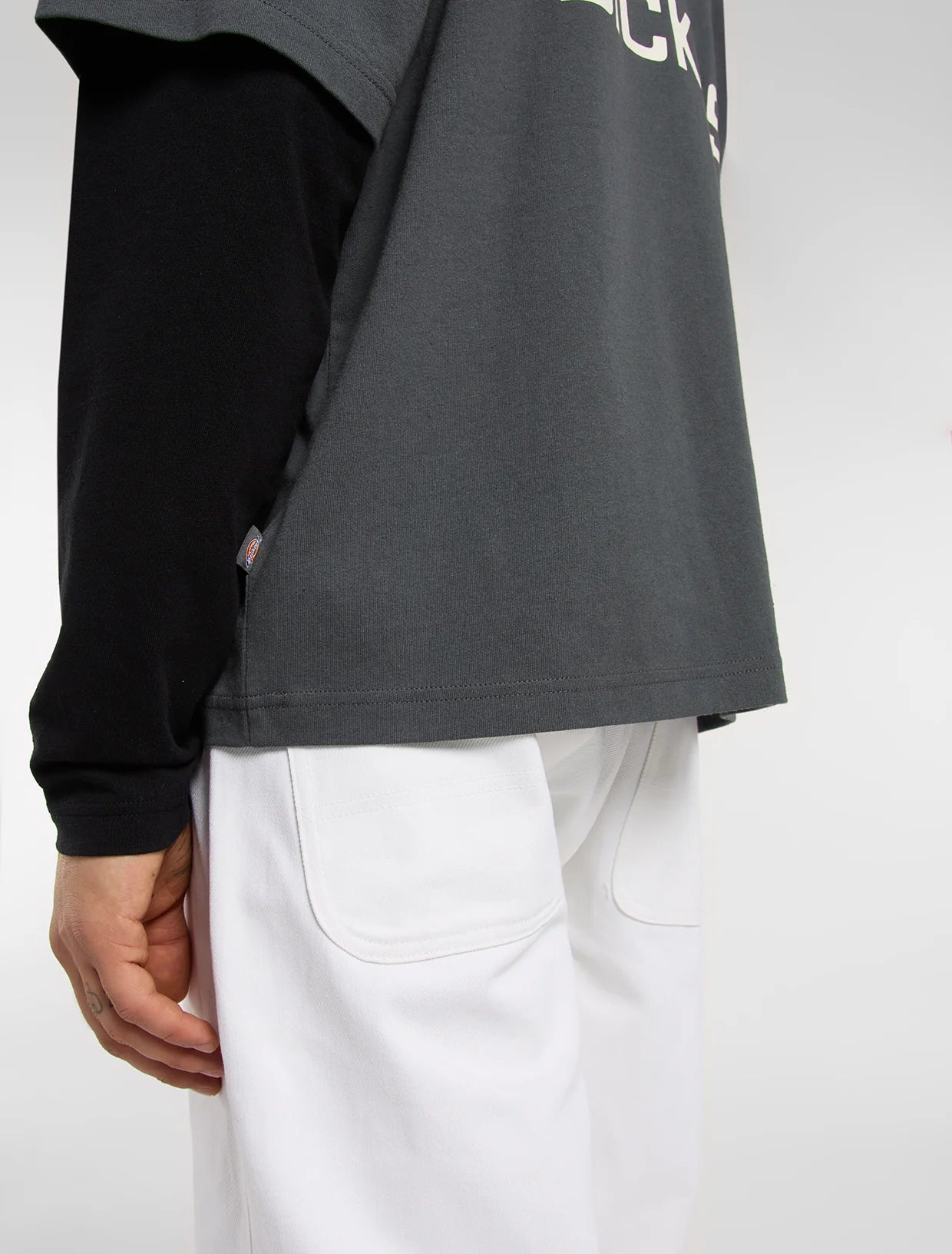 T-SHIRT 2-IN-1 NERA