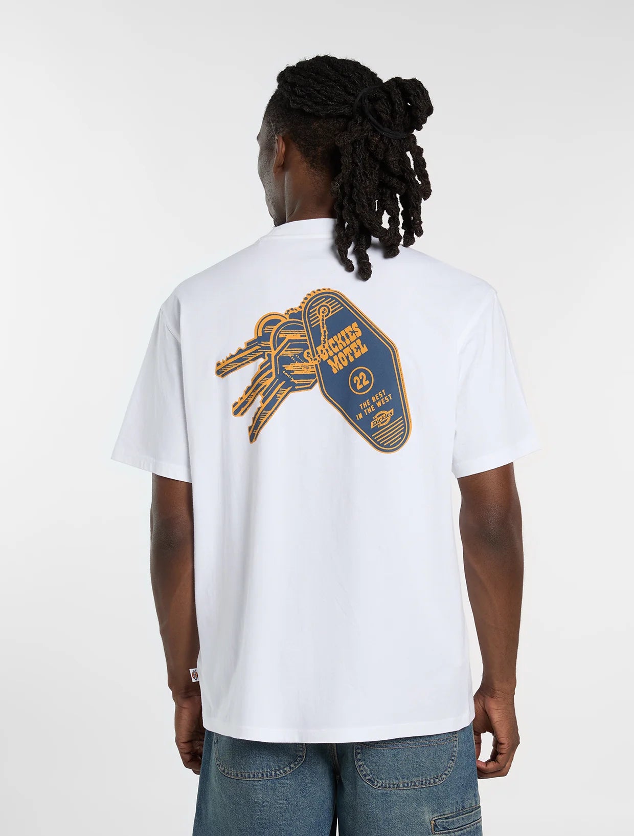 T-SHIRT PLAIN CITY IN COTONE BIANCO